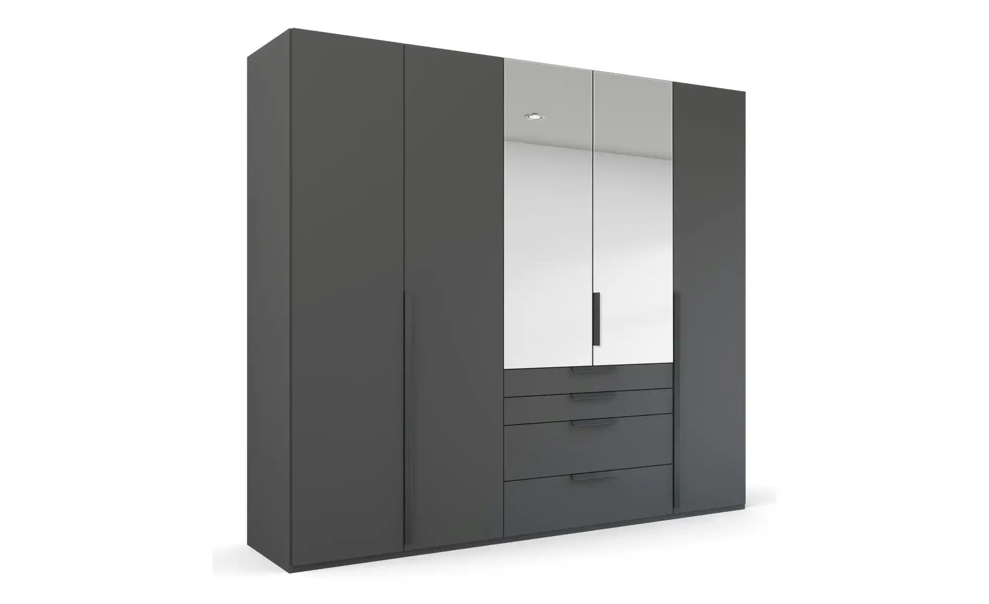 Thumbnail - Drehtürenschrank  Port Talbot ¦ schwarz ¦ Maße (cm): B: 251 H: 223 Schränke > Kleiderschränke > Drehtürenschränke - Höff...