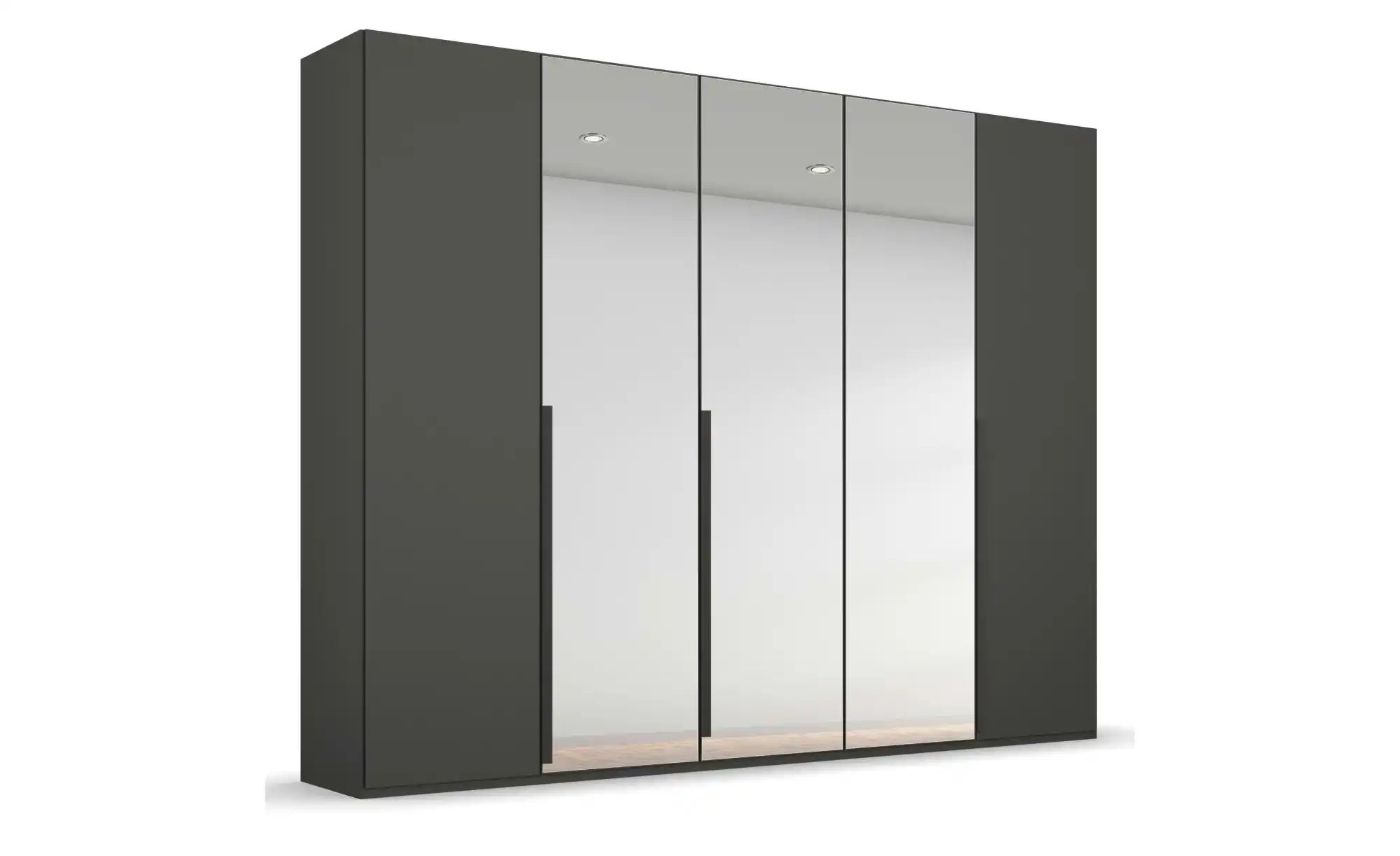 Thumbnail - Drehtürenschrank Port Talbot ¦ schwarz ¦ Maße (cm): B: 251 H: 223 Schränke > Kleiderschränke > Drehtürenschränke - Höff...