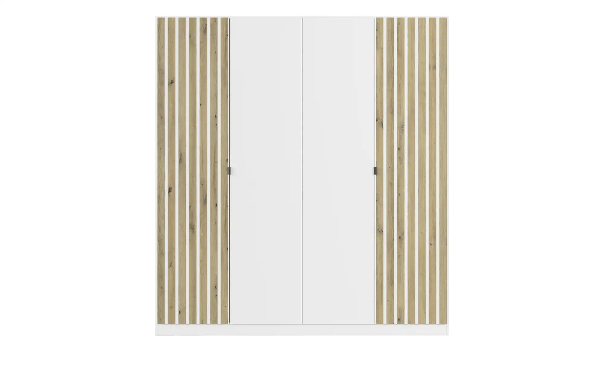 Thumbnail - Drehtürenschrank Piove ¦ weiß ¦ Maße (cm): B: 181 H: 197 T: 54.0 Schränke > Kleiderschränke > Drehtürenschränke - Höffn...