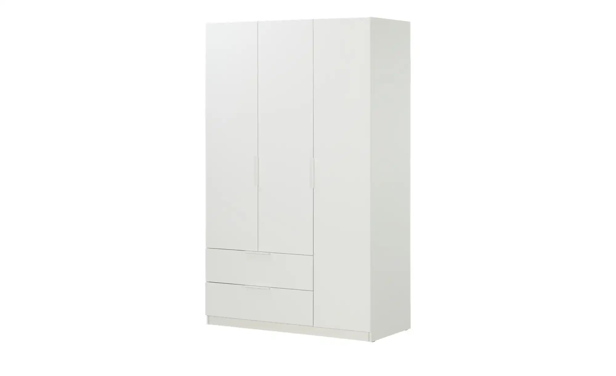 Drehtürenschrank  Eversley ¦ weiß ¦ Maße (cm): B: 119,3 H: 200 T: 58.0 Schr günstig online kaufen