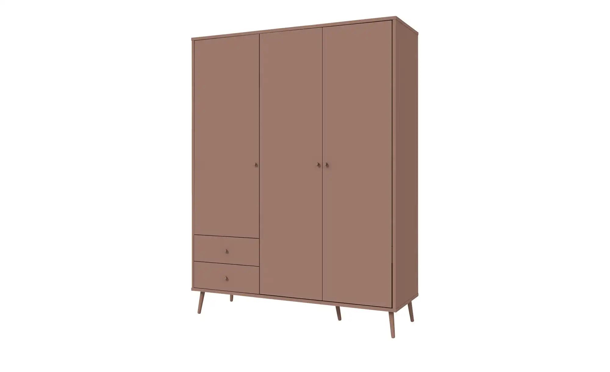 Kleiderschrank  Hemsby ¦ rot ¦ Maße (cm): B: 154,2 H: 201,7 T: 52.2 Schränk günstig online kaufen