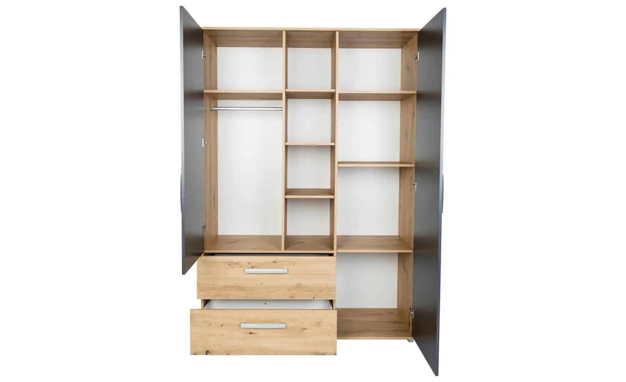 Thumbnail - Drehtürenschrank Alessio  Alessio ¦ mehrfarbig ¦ Maße (cm): B: 130 H: 188 Baby > Babymöbel > Babykleiderschränke - Höffn...
