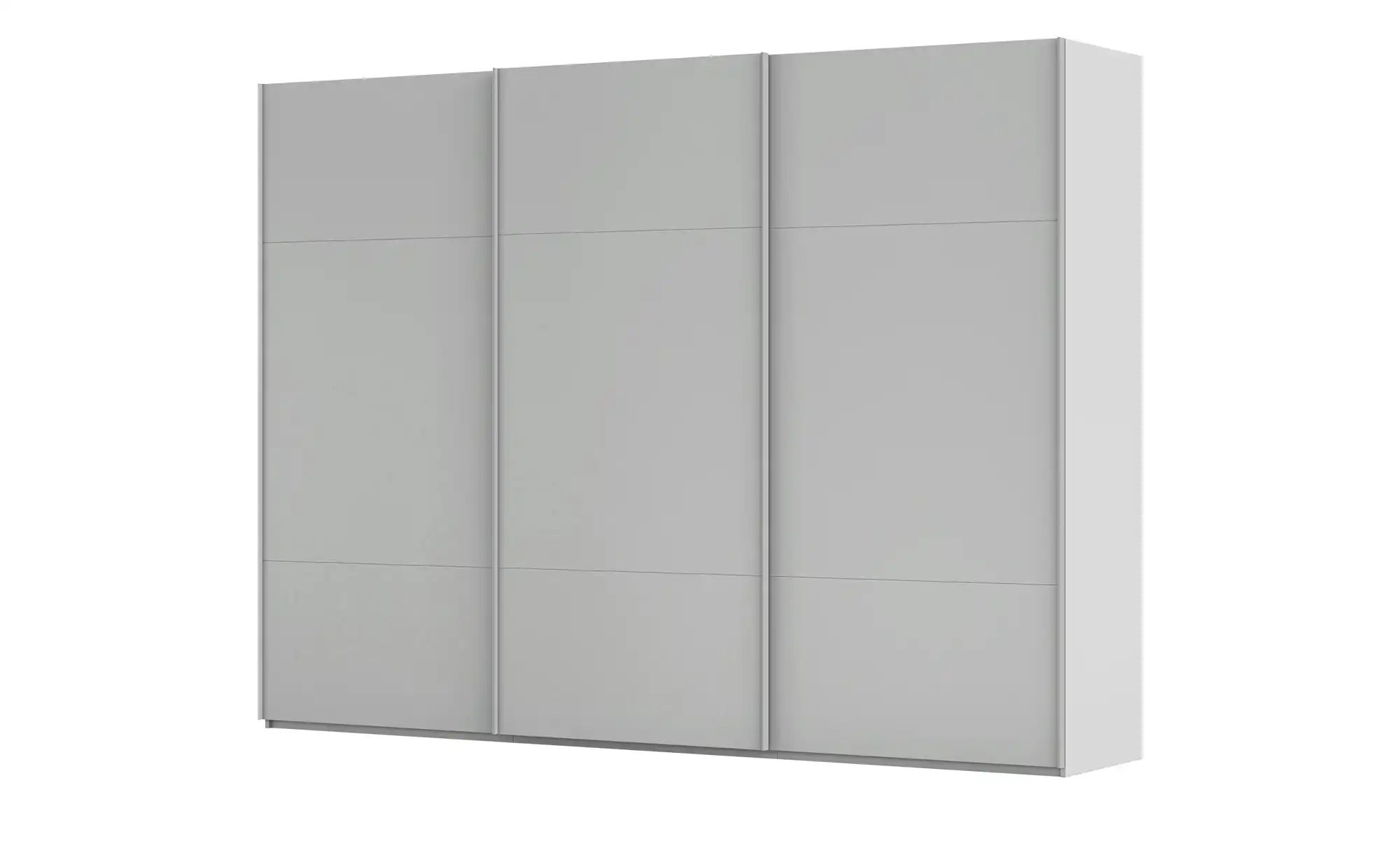 meinSchrank Schwebetürenschrank inklusive Zubehör Regina ¦ grau ¦ Maße (cm) günstig online kaufen
