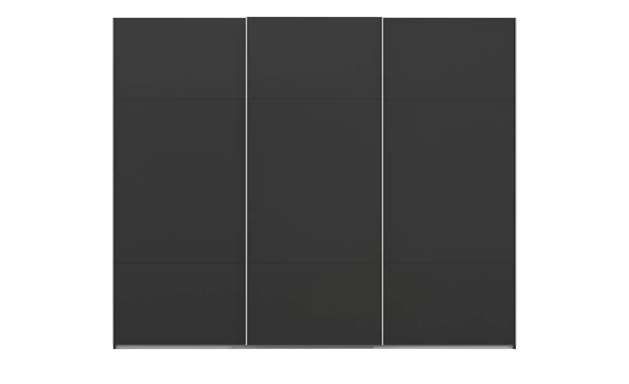 meinSchrank Schwebetürenschrank inklusive Zubehör Regina ¦ schwarz ¦ Maße ( günstig online kaufen