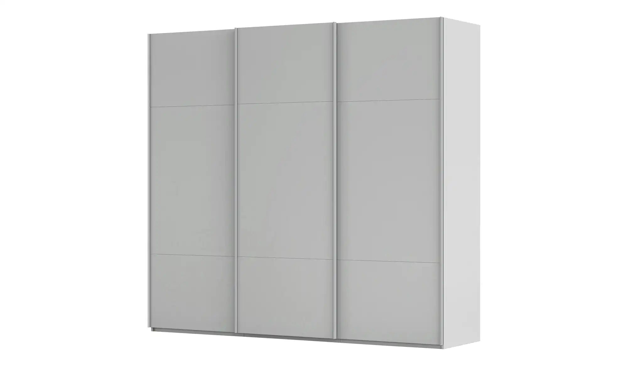 meinSchrank Schwebetürenschrank inklusive Zubehör Regina ¦ grau ¦ Maße (cm) günstig online kaufen