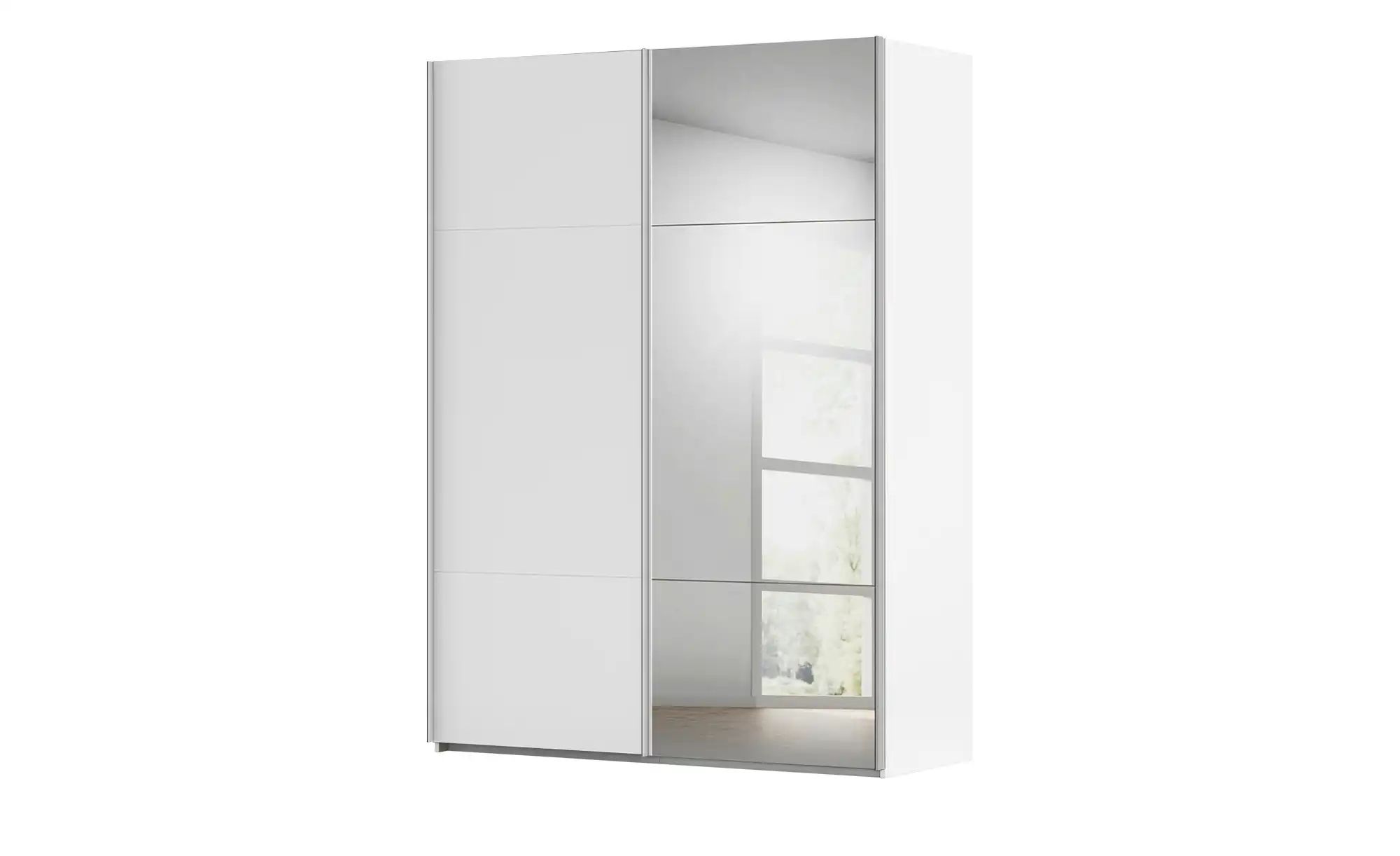 meinSchrank Schwebetürenschrank inklusive Zubehör Regina ¦ weiß ¦ Maße (cm) günstig online kaufen