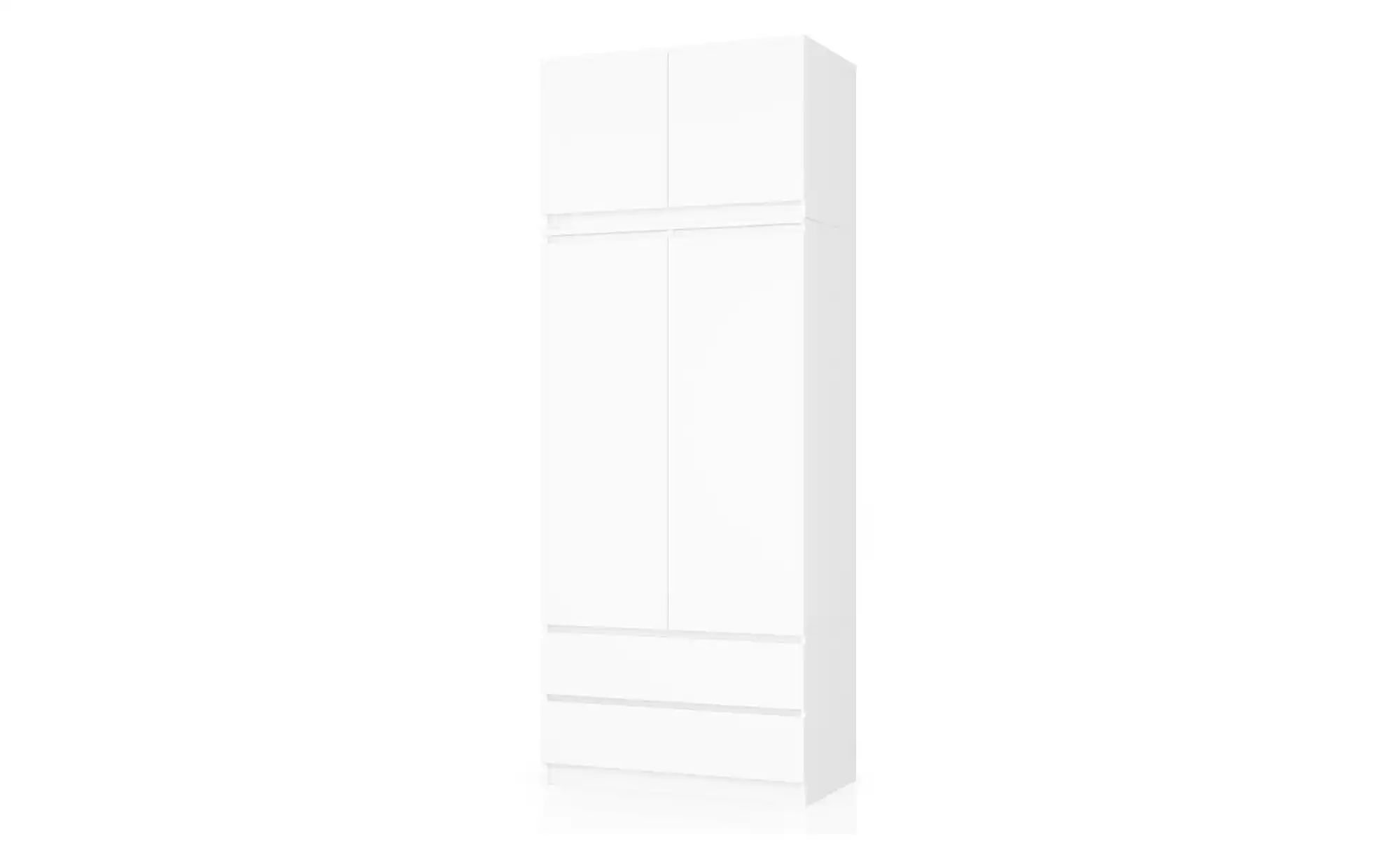 Drehtürenschrank 234 cm hoch Oda ¦ weiß ¦ Maße (cm): B: 90 H: 234 Schränke günstig online kaufen