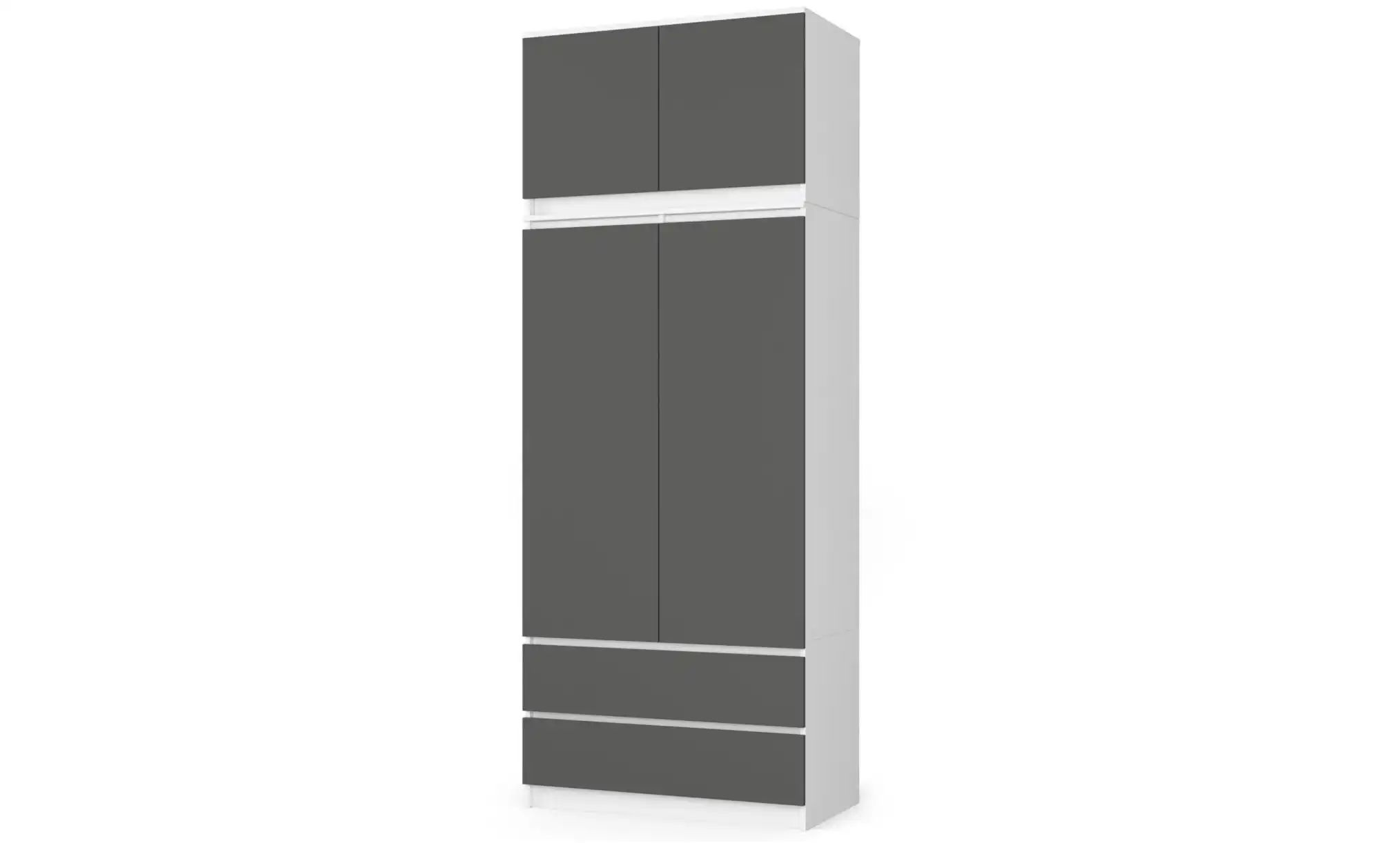 Drehtürenschrank 234 cm hoch Oda ¦ mehrfarbig ¦ Maße (cm): B: 90 H: 234 Sch günstig online kaufen