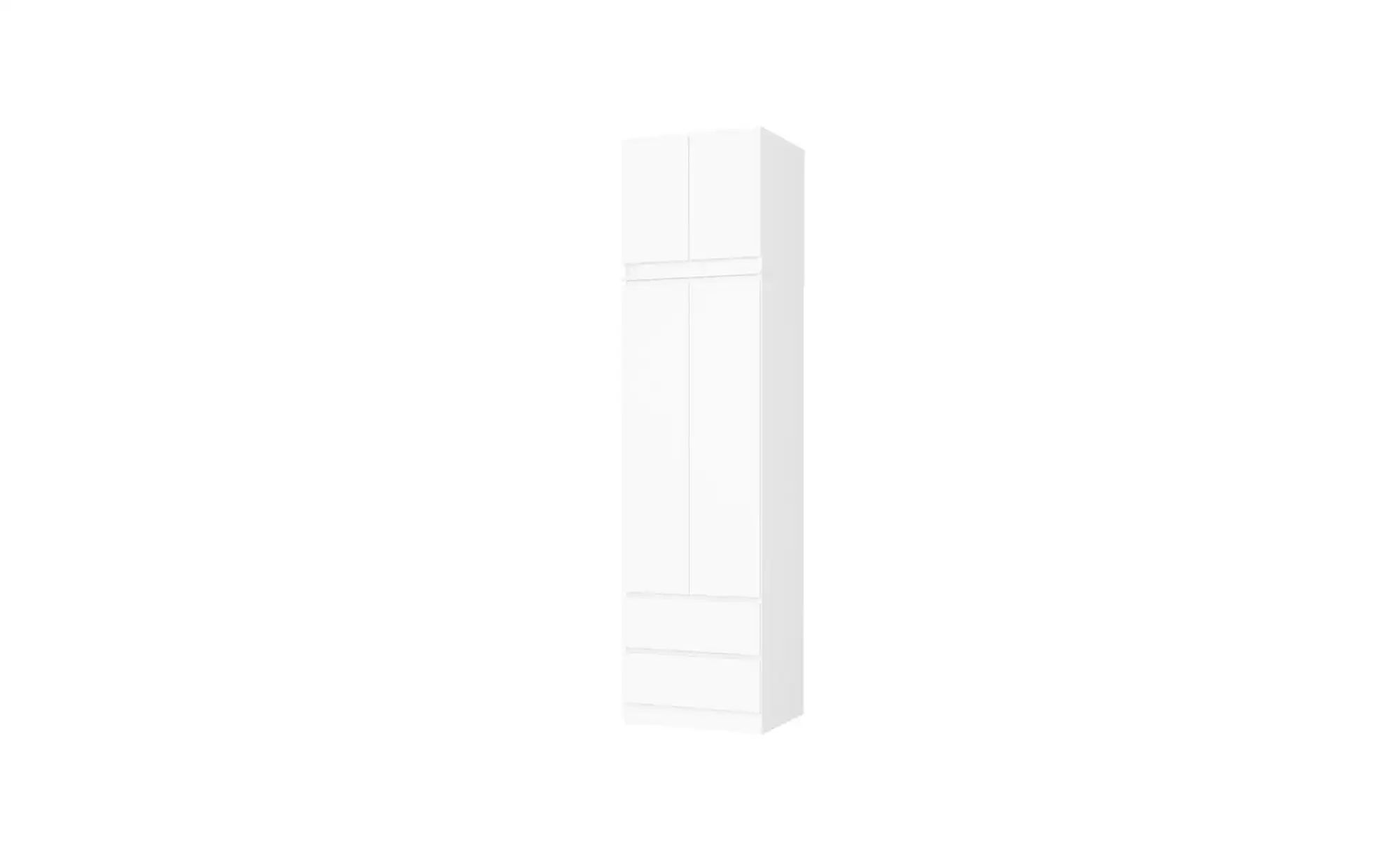 Drehtürenschrank mit viel Stauraum Sara ¦ weiß ¦ Maße (cm): B: 60 H: 234 Sc günstig online kaufen