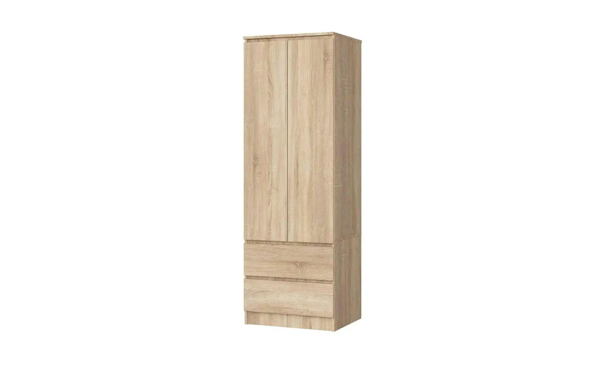 Drehtürenschrank mit 2 Schubladen Sina ¦ holzfarben ¦ Maße (cm): B: 60 H: 1 günstig online kaufen