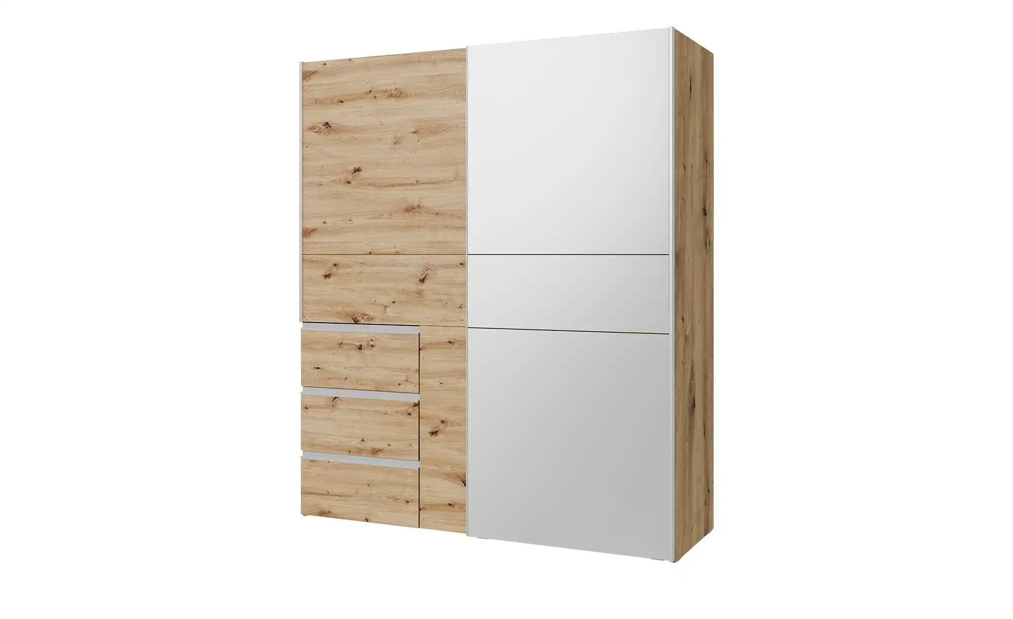 Schwebetürenschrank  Widnes ¦ holzfarben ¦ Maße (cm): B: 170 H: 200 T: 61.0 günstig online kaufen