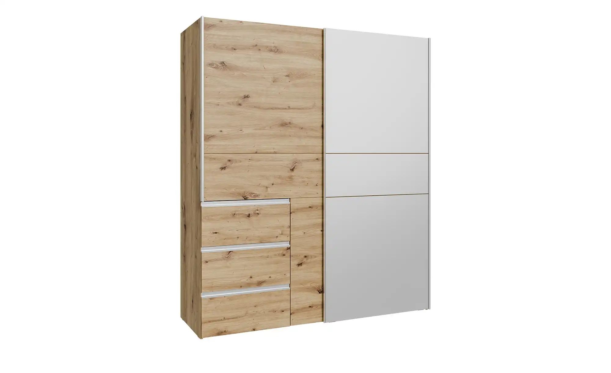 Schwebetürenschrank  Widnes ¦ holzfarben ¦ Maße (cm): B: 170 H: 200 T: 61.0 günstig online kaufen
