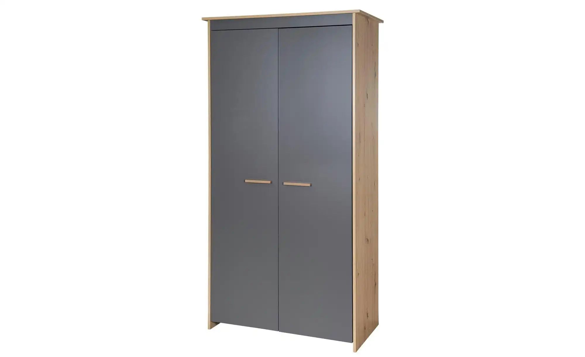 Roba Kleiderschrank  Anna ¦ grau ¦ Maße (cm): B: 100 H: 180 Baby > Babymöbe günstig online kaufen