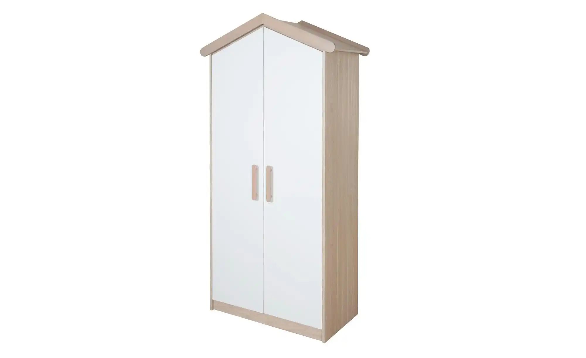Roba Kleiderschrank  Cabane ¦ weiß ¦ Maße (cm): B: 96 H: 190 Baby > Babymöb günstig online kaufen