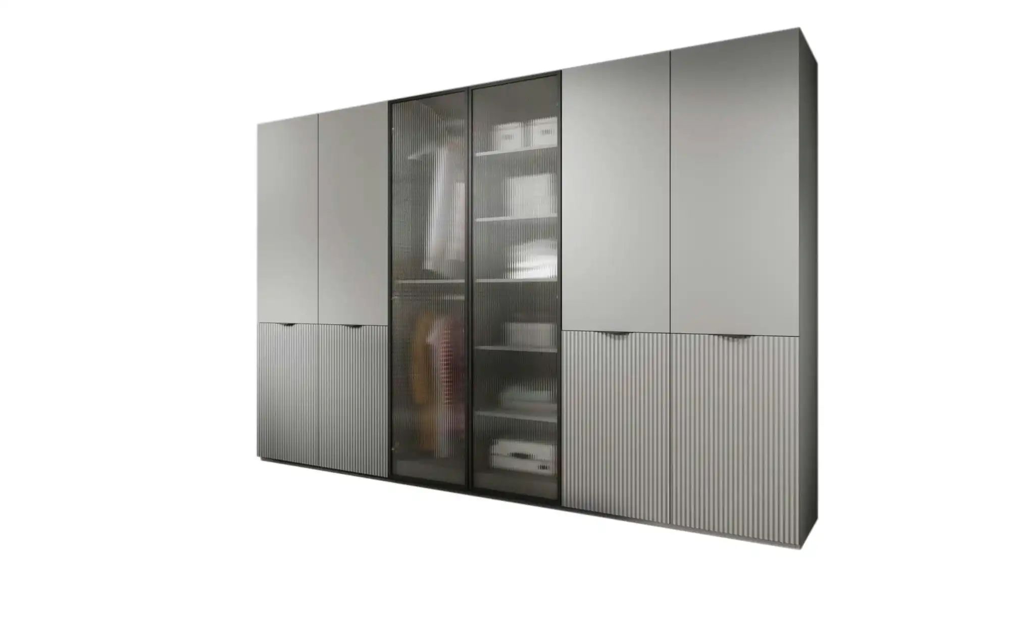 Drehtürenschrank  Sandbox ¦ grau ¦ Maße (cm): B: 303 H: 200 Schränke > Klei günstig online kaufen