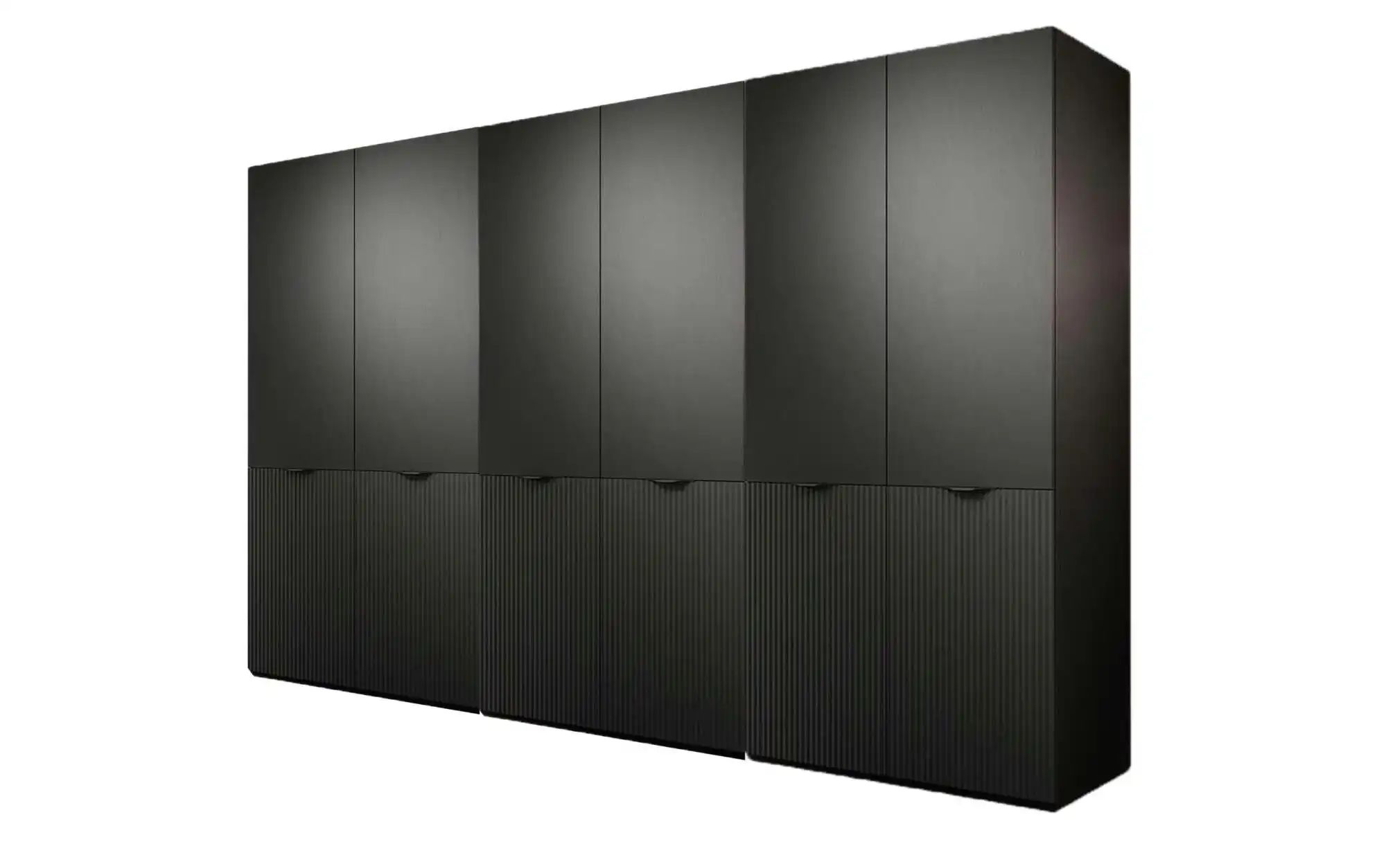 Drehtürenschrank  Sandbox ¦ schwarz ¦ Maße (cm): B: 303 H: 200 Schränke > K günstig online kaufen