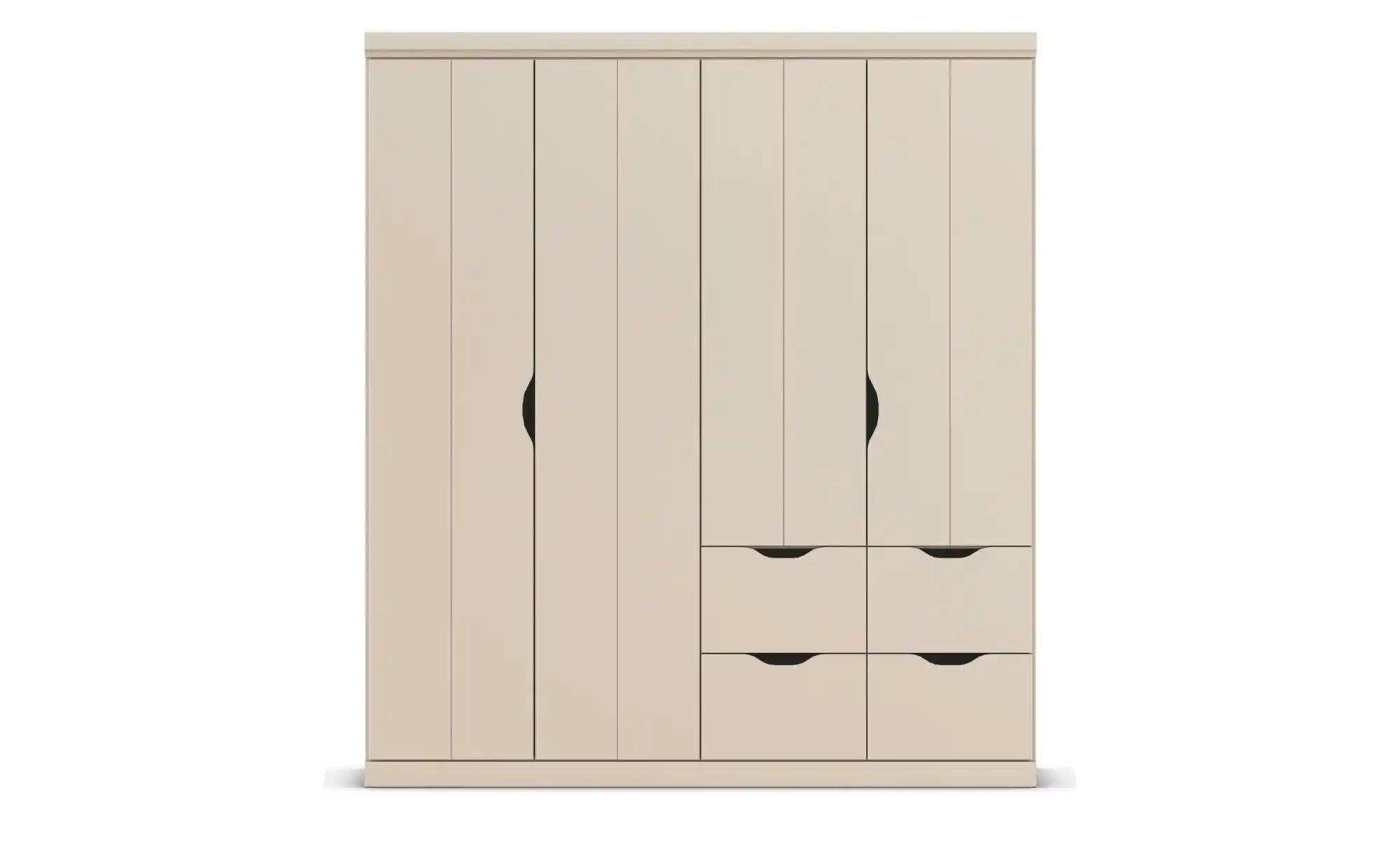 Kleiderschrank mit Schubladen Frieda ¦ creme ¦ Maße (cm): B: 181 H: 203 Sch günstig online kaufen