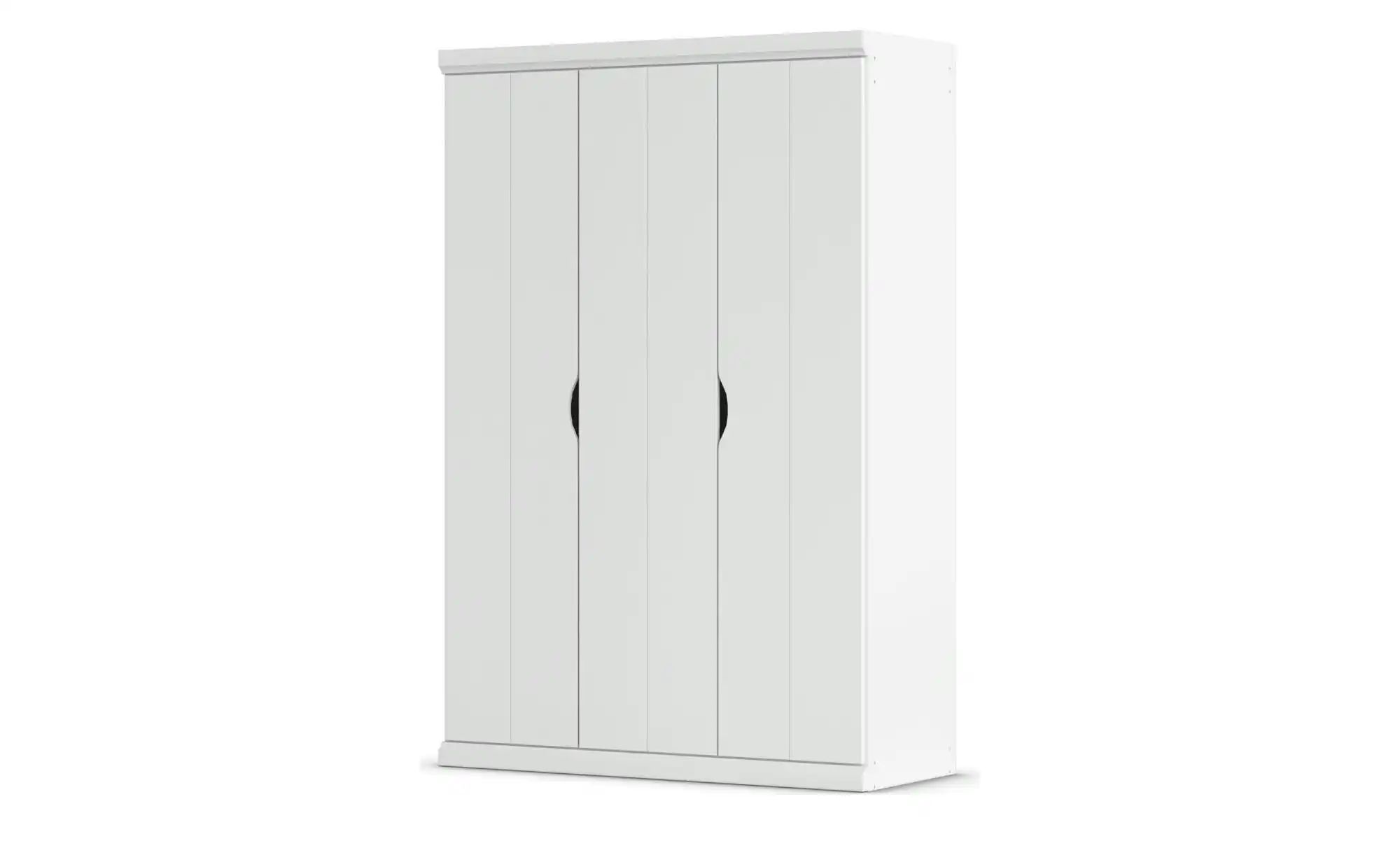 Kleiderschrank  Frieda ¦ weiß ¦ Maße (cm): B: 136 H: 203 Schränke > Kleider günstig online kaufen
