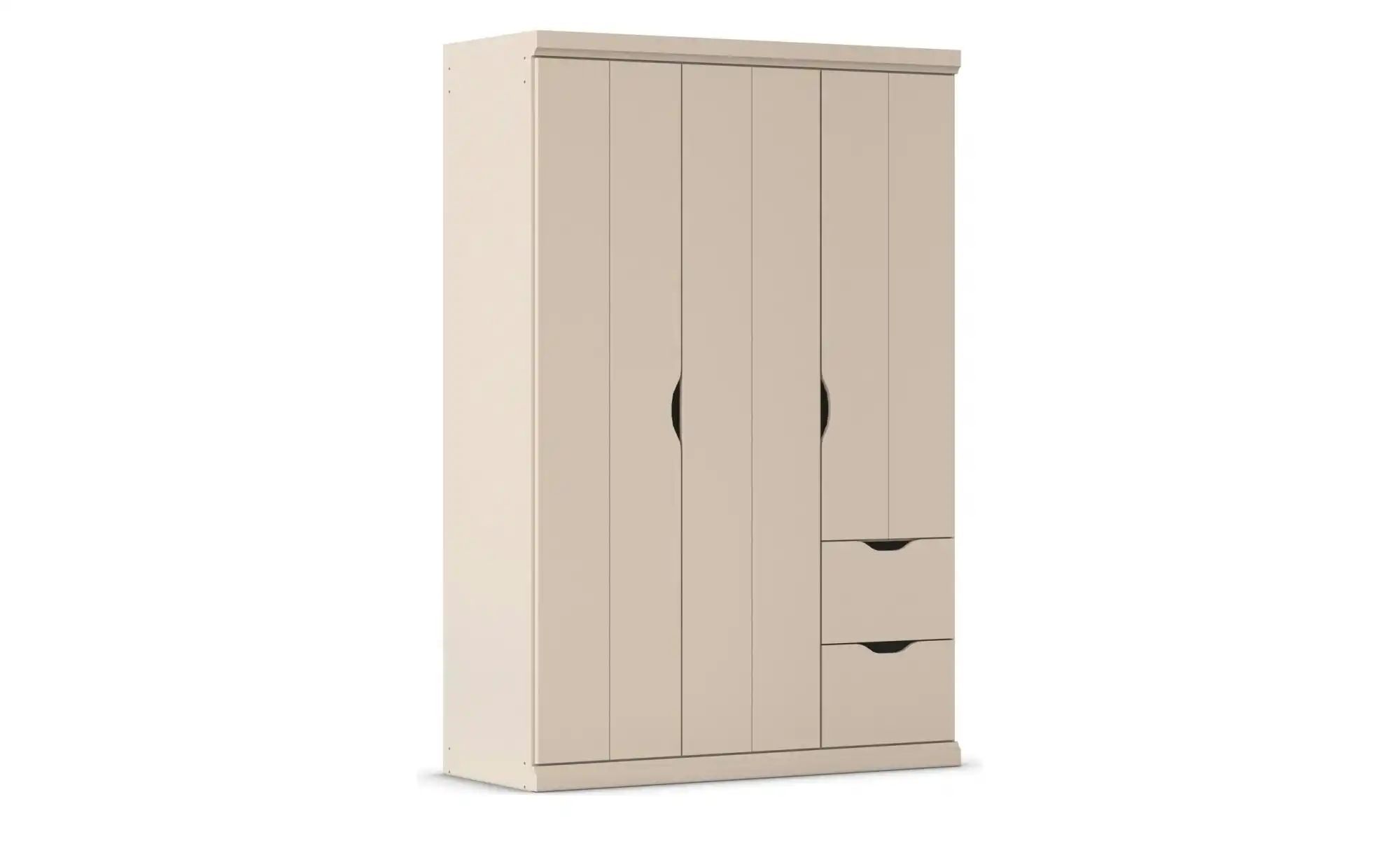 Kleiderschrank mit Schubladen Frieda ¦ creme ¦ Maße (cm): B: 136 H: 203 Sch günstig online kaufen