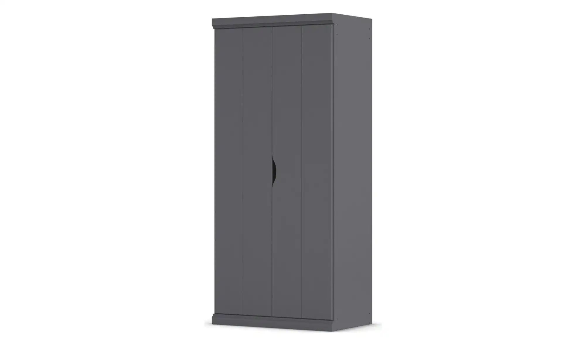 Kleiderschrank  Frieda ¦ grau ¦ Maße (cm): B: 91 H: 203 Schränke > Kleiders günstig online kaufen