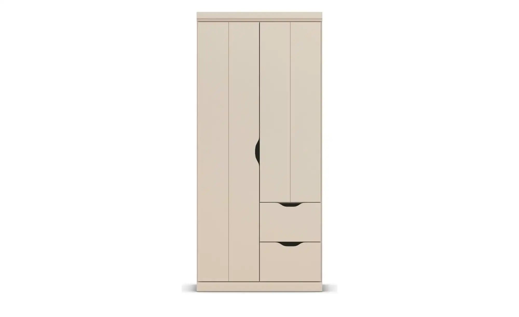 Kleiderschrank mit Schubladen Frieda ¦ creme ¦ Maße (cm): B: 91 H: 203 Schr günstig online kaufen