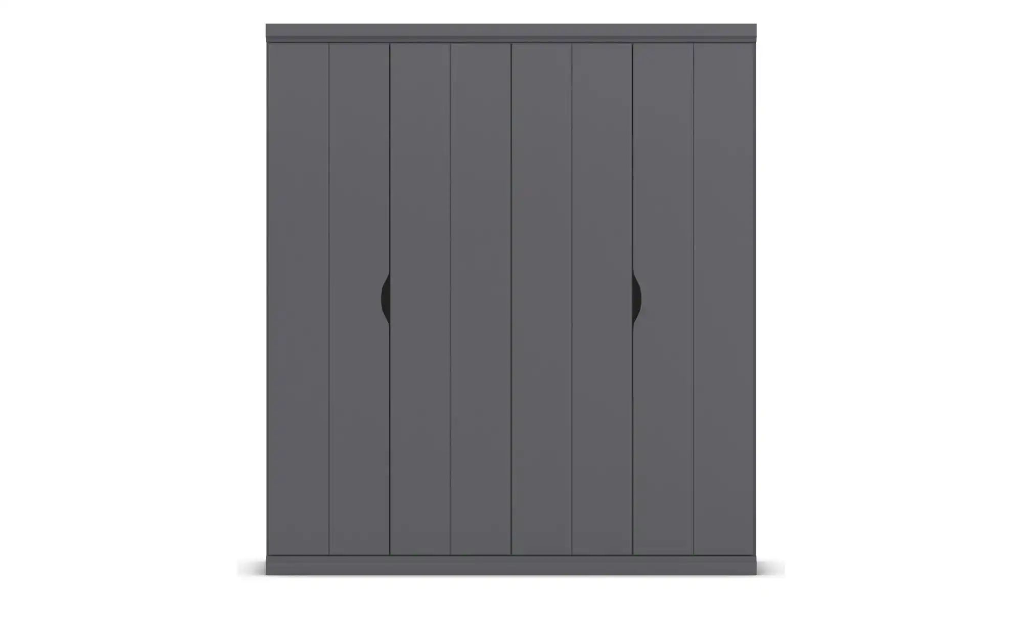 Kleiderschrank  Frieda ¦ grau ¦ Maße (cm): B: 181 H: 203 Schränke > Kleider günstig online kaufen