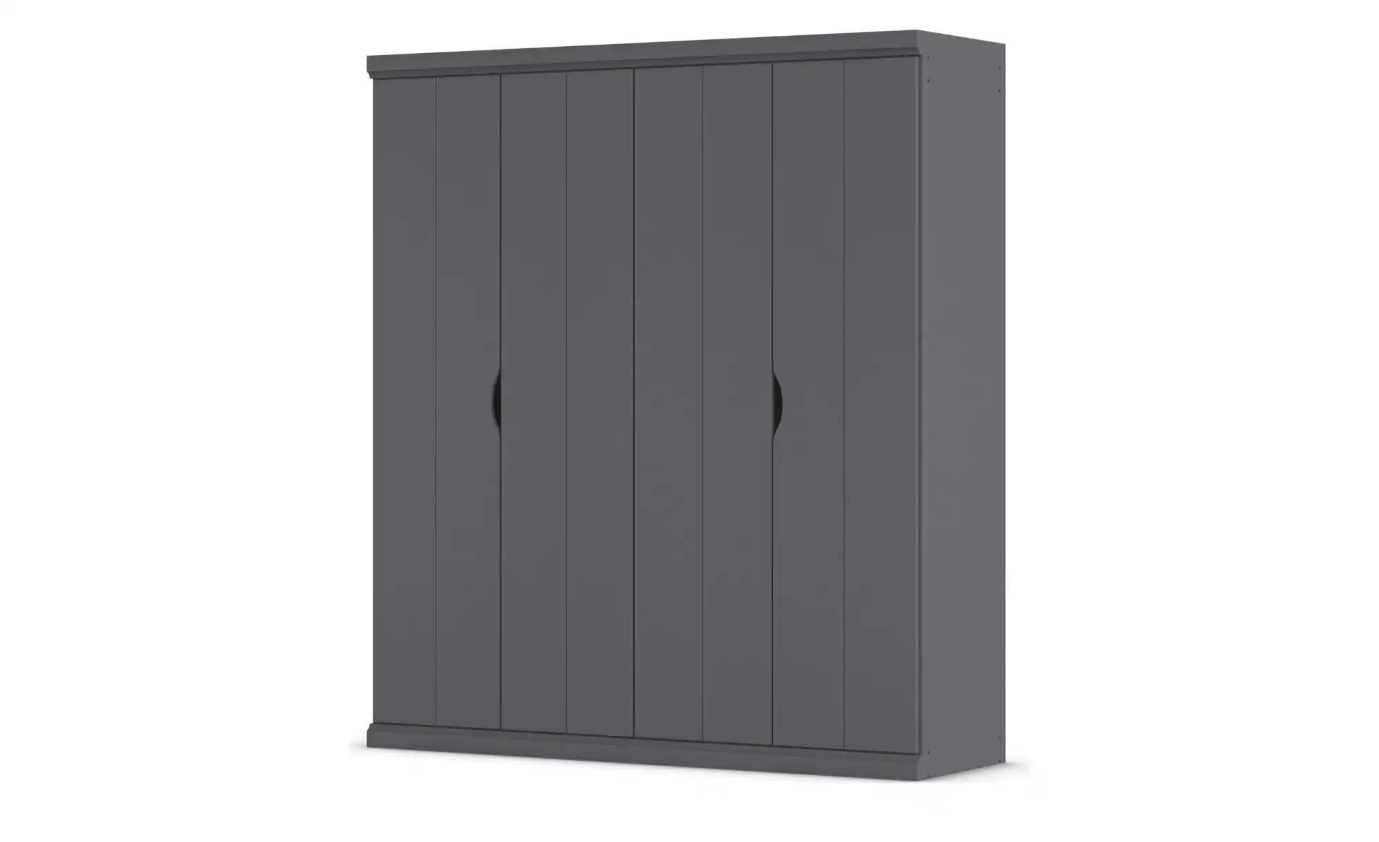 Kleiderschrank  Frieda ¦ grau ¦ Maße (cm): B: 181 H: 203 Schränke > Kleider günstig online kaufen