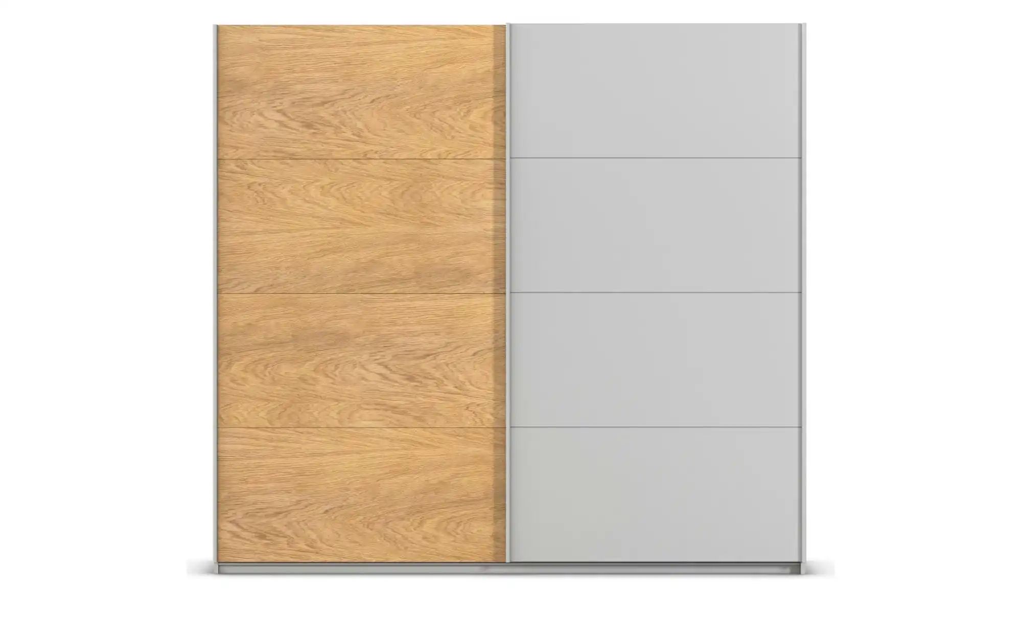 Schwebetürenschrank 2 türig Malva Extra ¦ grau ¦ Maße (cm): B: 226 H: 210 S günstig online kaufen