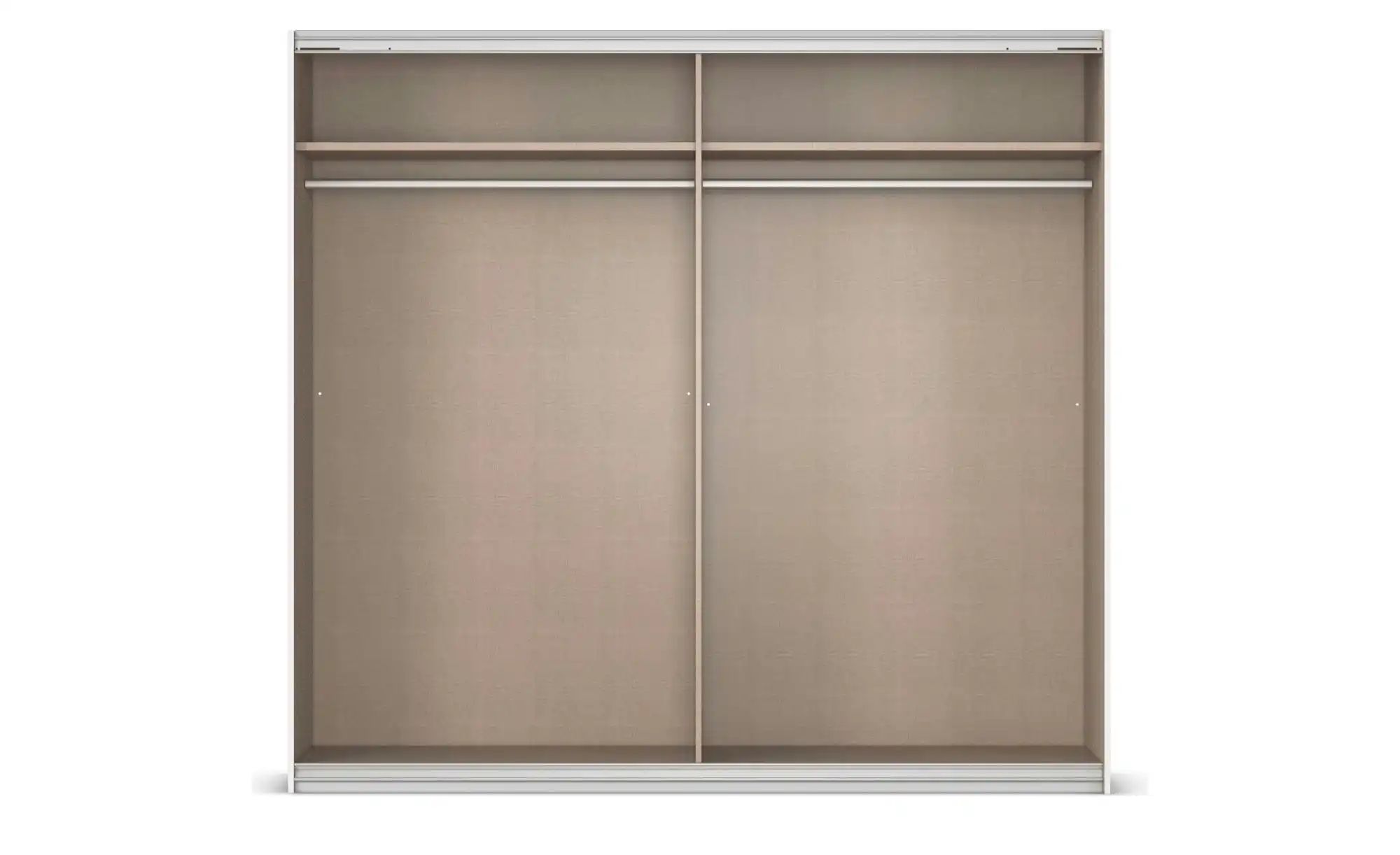Schwebetürenschrank 2 türig Malva Extra ¦ grau ¦ Maße (cm): B: 226 H: 210 S günstig online kaufen