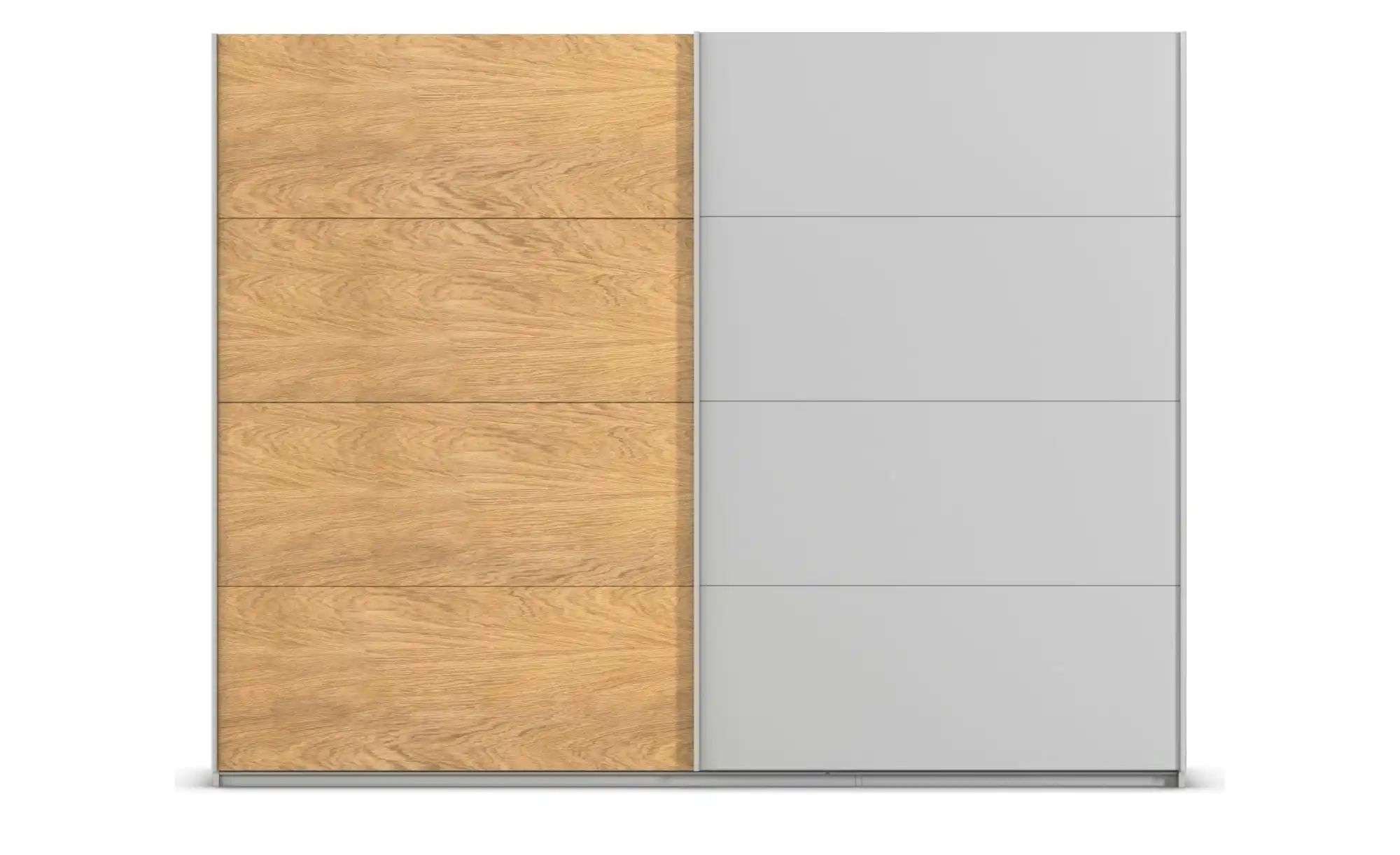 Schwebetürenschrank 2 türig Malva Extra ¦ grau ¦ Maße (cm): B: 271 H: 210 S günstig online kaufen