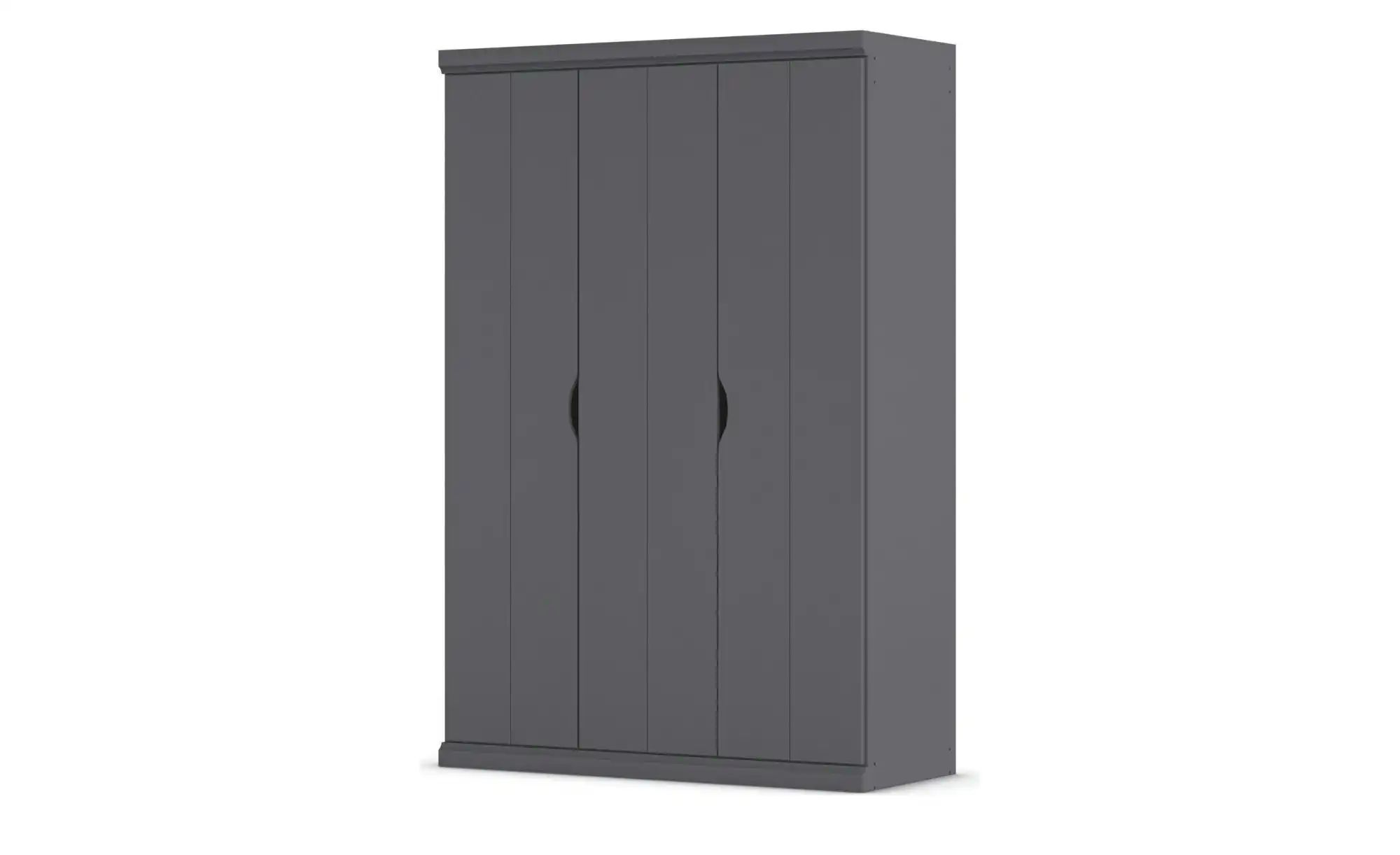 Kleiderschrank  Frieda ¦ grau ¦ Maße (cm): B: 136 H: 203 Schränke > Kleider günstig online kaufen