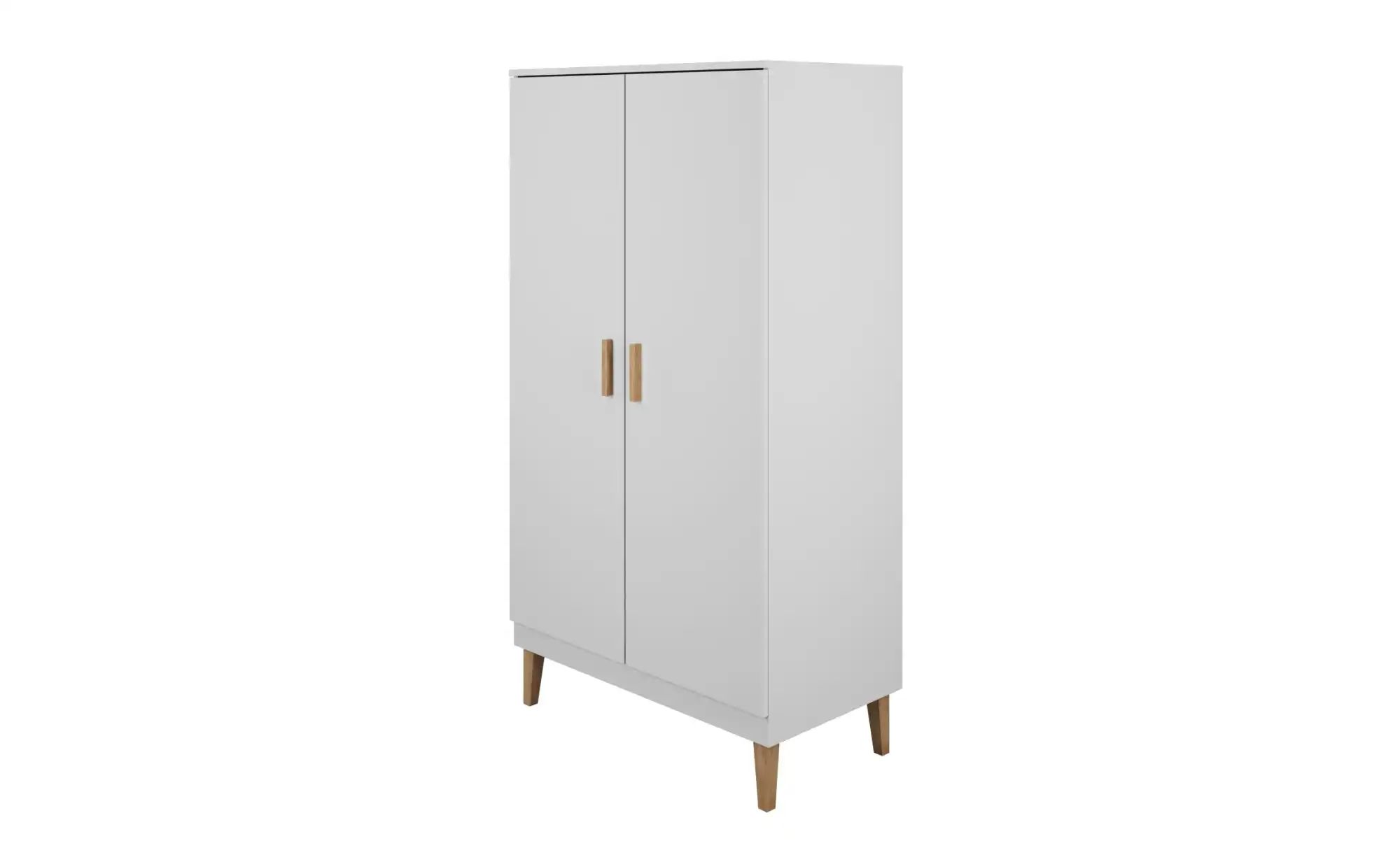 Kleiderschrank  Kubi ¦ weiß ¦ Maße (cm): B: 100 H: 184 Schränke > Kleidersc günstig online kaufen