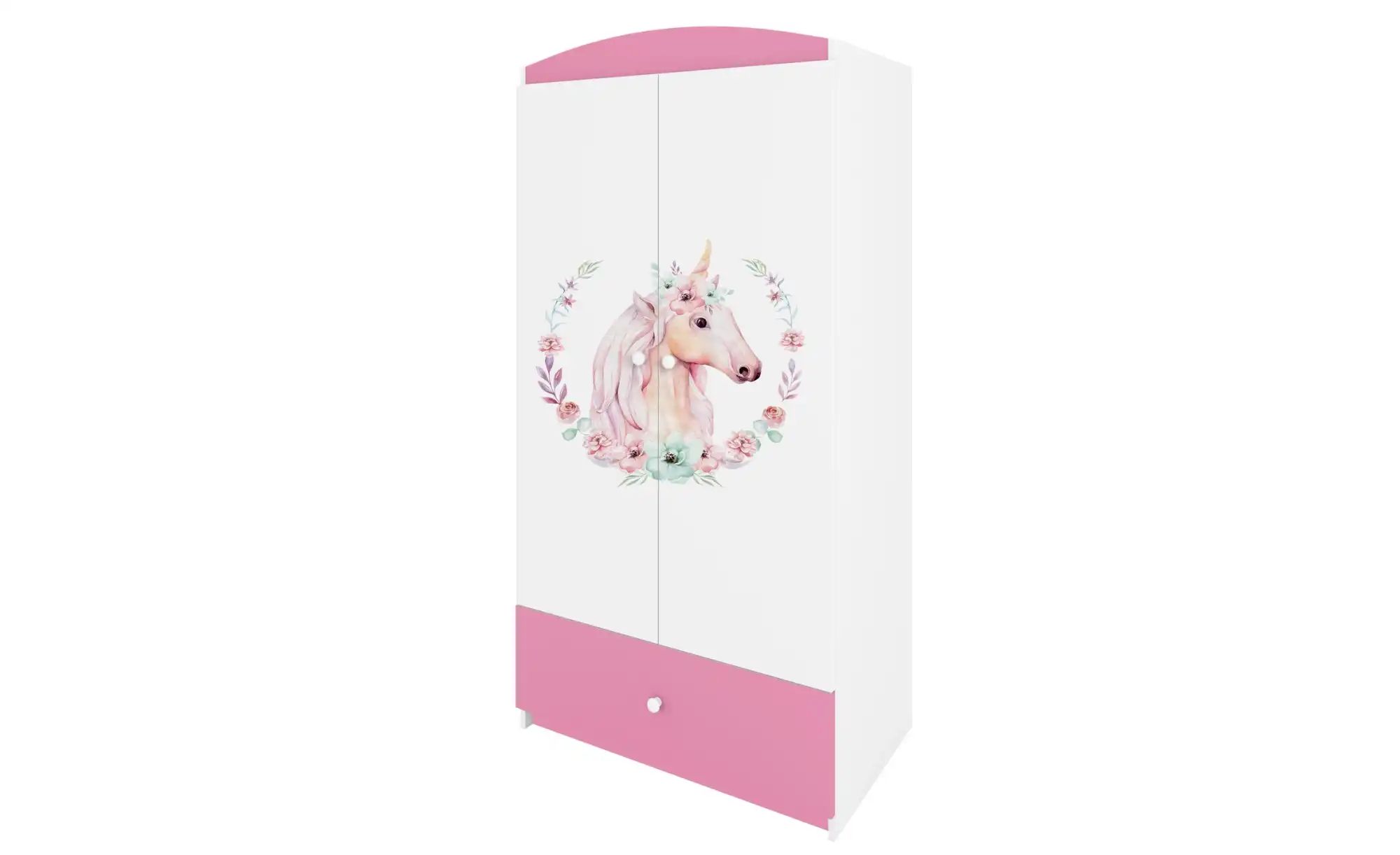 Kleiderschrank  Pferd ¦ rosa/pink ¦ Maße (cm): B: 90 H: 181,2 Schränke > Kl günstig online kaufen
