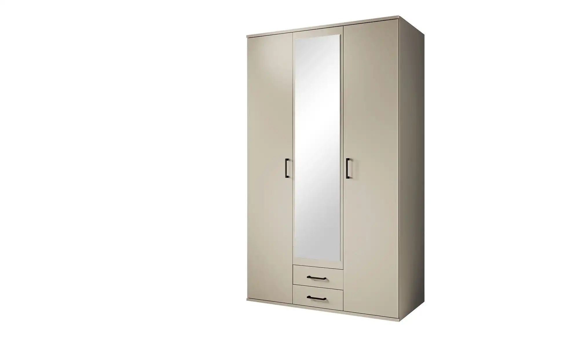 Kleiderschrank 3-türig  Caterton ¦ beige ¦ Maße (cm): B: 120 H: 196 T: 53.5 günstig online kaufen