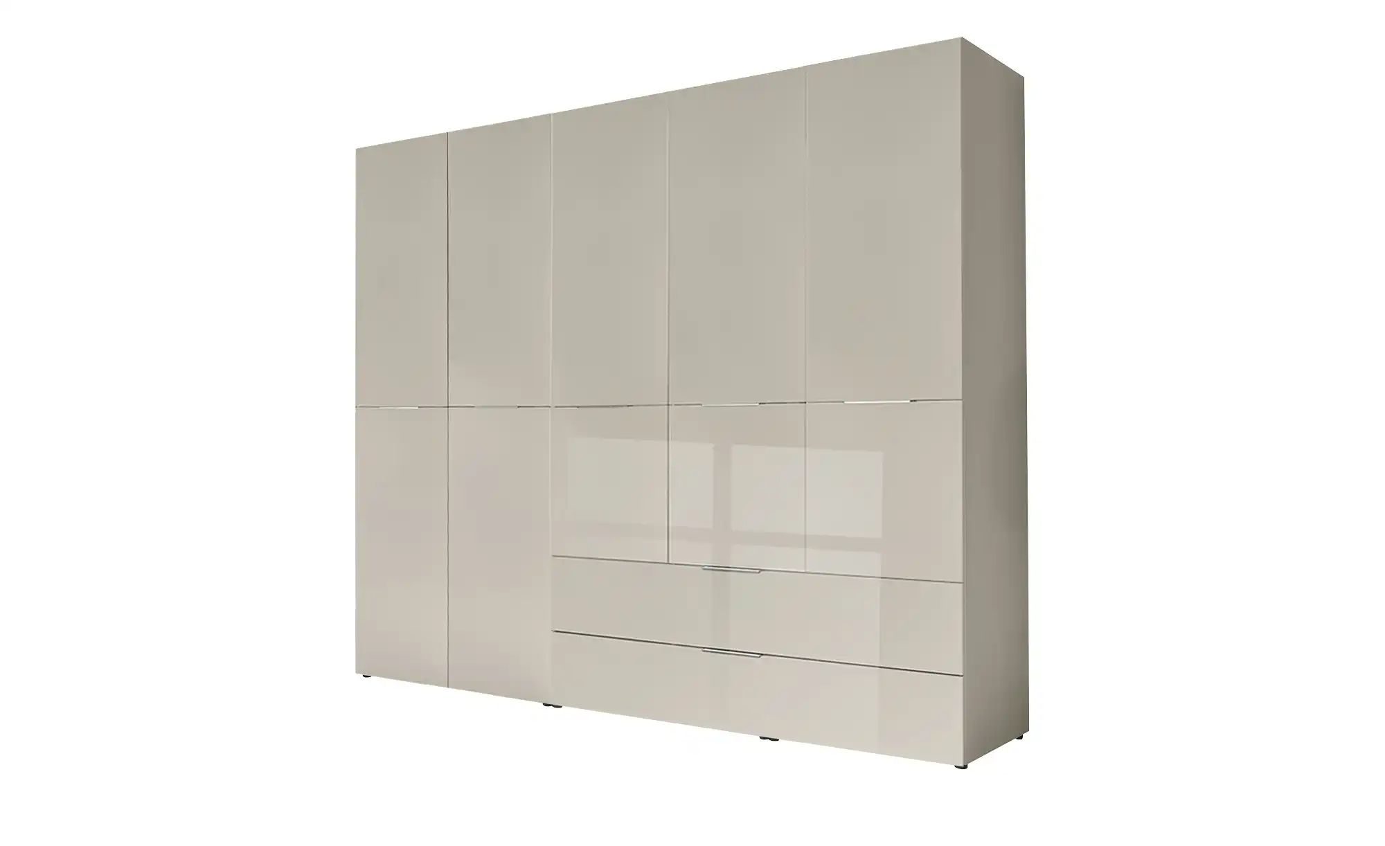 Kleiderschrank 5-türig  Vitreo Neo ¦ beige ¦ Maße (cm): B: 249,6 H: 212 T: günstig online kaufen