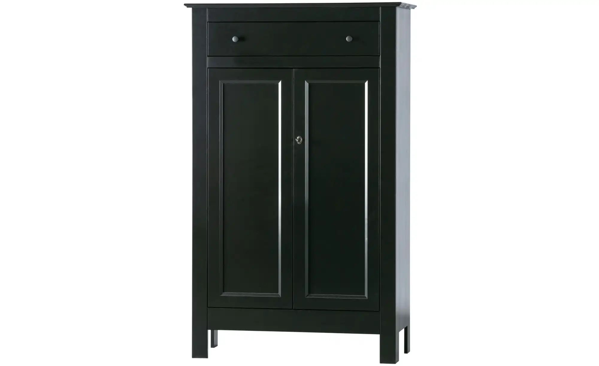 WOOOD Kleiderschrank   ¦ schwarz ¦ Maße (cm): B: 93 H: 150 Schränke > Kleid günstig online kaufen