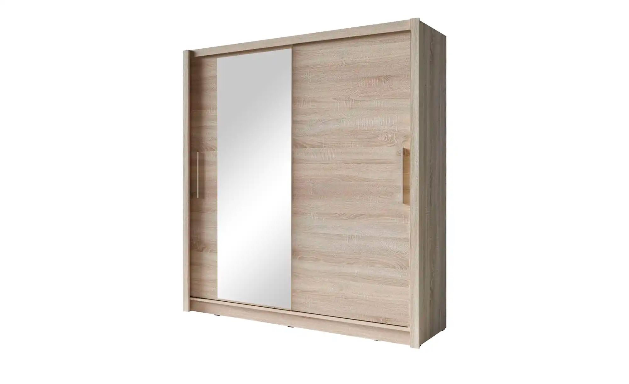 Schiebetürenschrank Bakewell ¦ holzfarben ¦ Maße (cm): B: 154 H: 215 T: 62.0 Schränke > Kleiderschränke > Schwebetürenschränke - Höffner