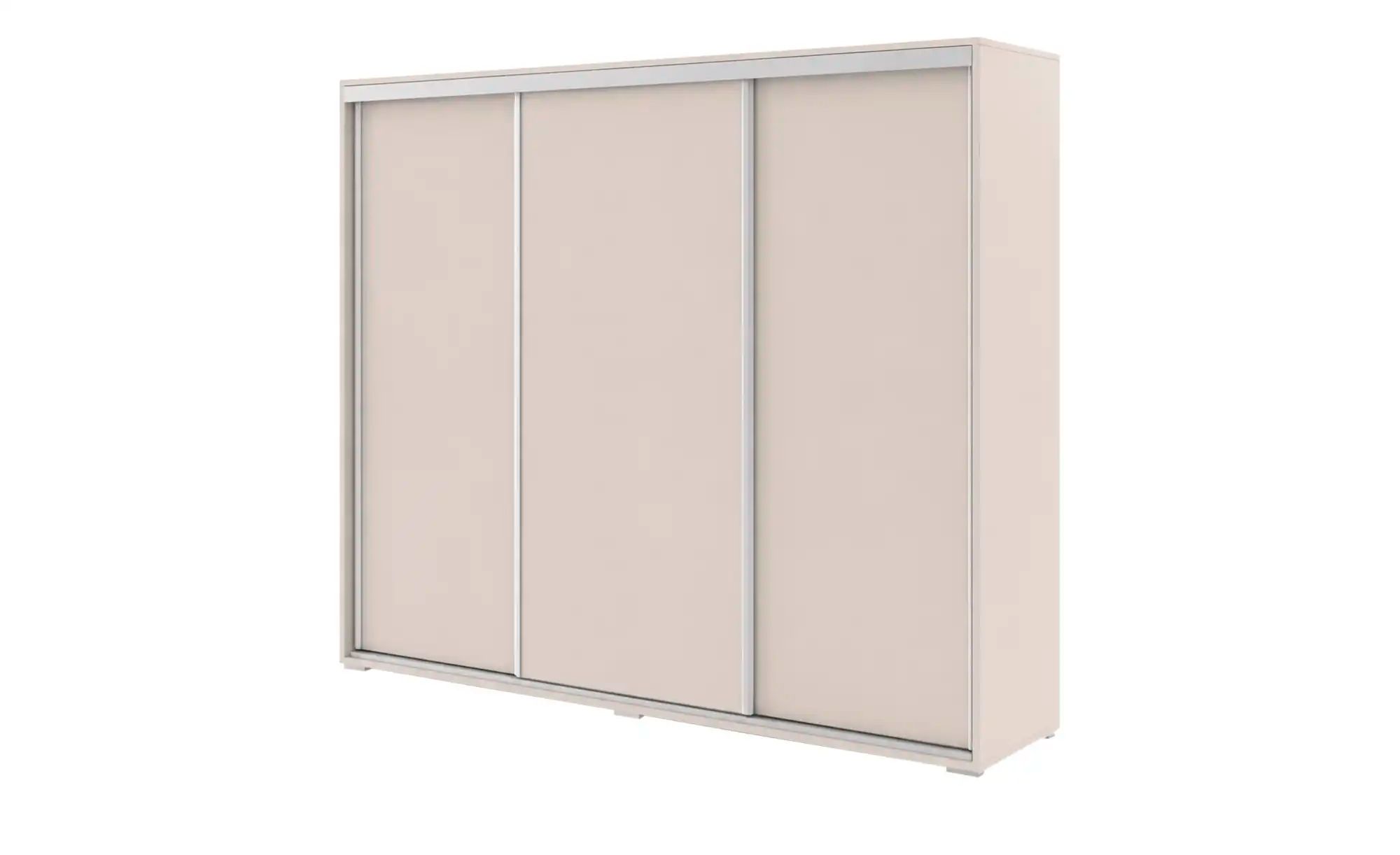 Schwebetürenschrank Aldridge ¦ beige ¦ Maße (cm): B: 250 H: 245 T: 62.0 Schränke > Kleiderschränke > Schwebetürenschränke - Höffner