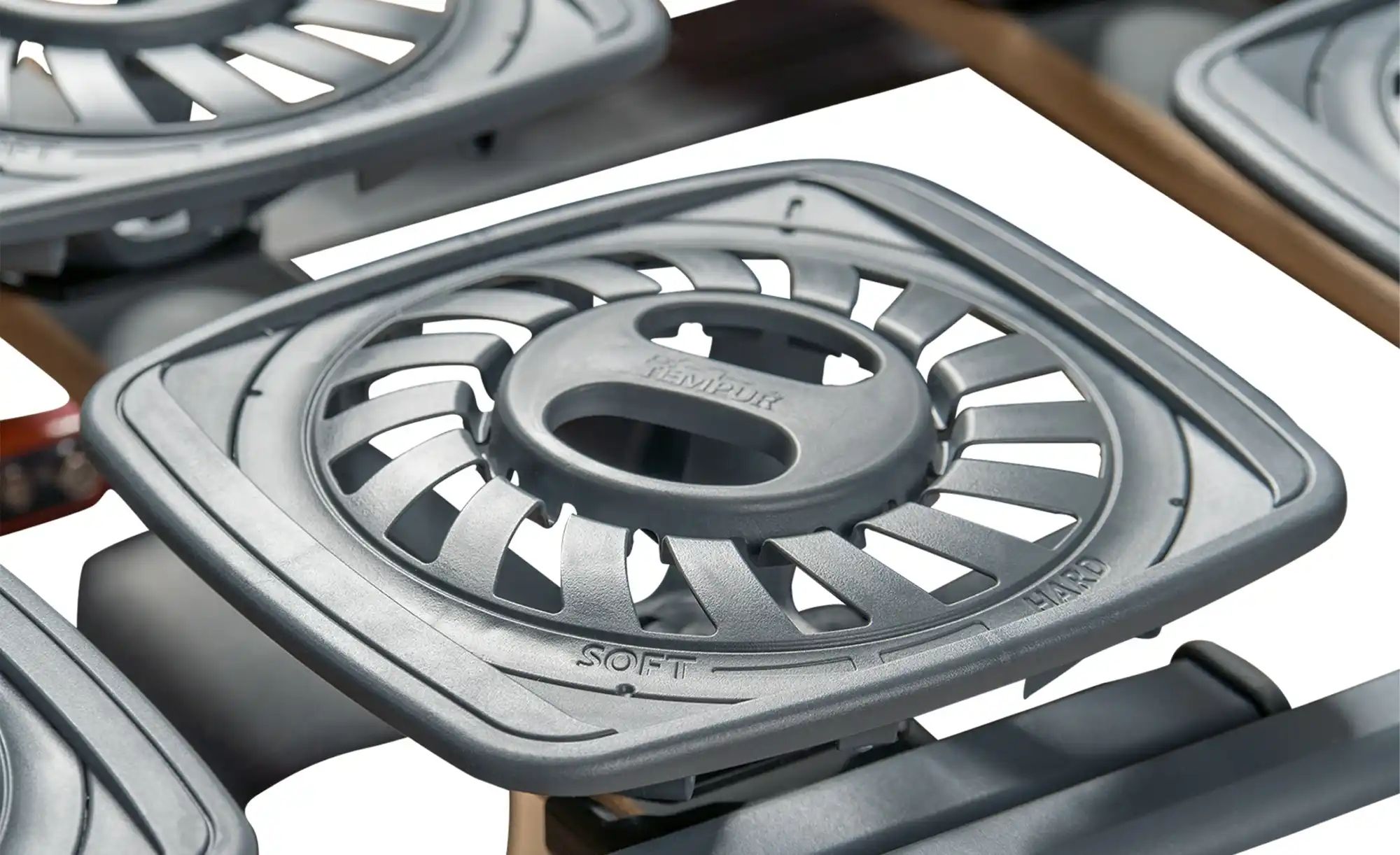 Thumbnail - TEMPUR Tellerlattenrost  TEMPUR® Premium Flex 500 ¦ grau ¦ Maße (cm): B: 120 H: 11,5 Lattenroste > Feste Lattenroste - H...