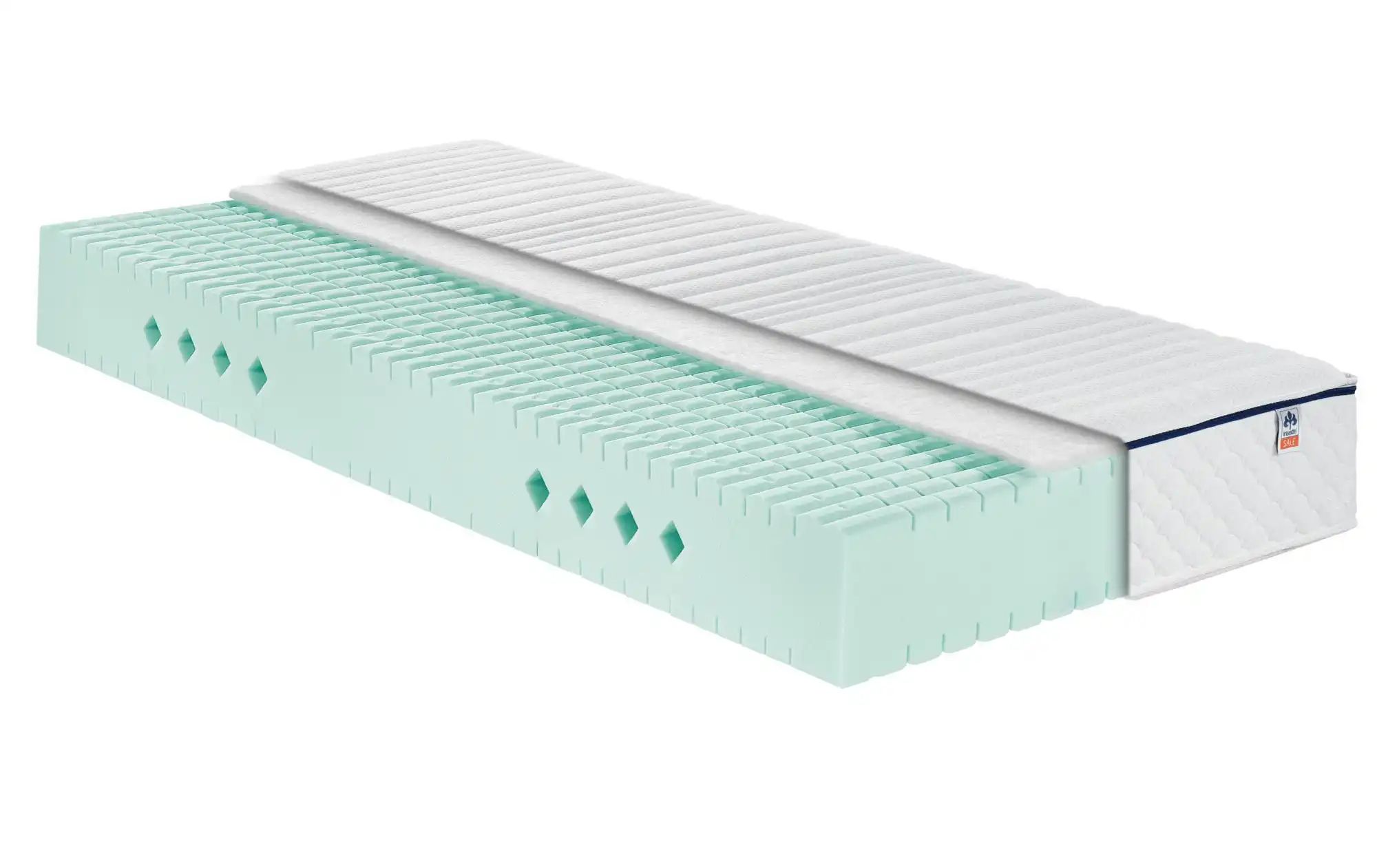 IRISETTE 7-Zonen-Kaltschaumkernmatratze   ¦ weiß ¦ Maße (cm): B: 140 H: 22 günstig online kaufen