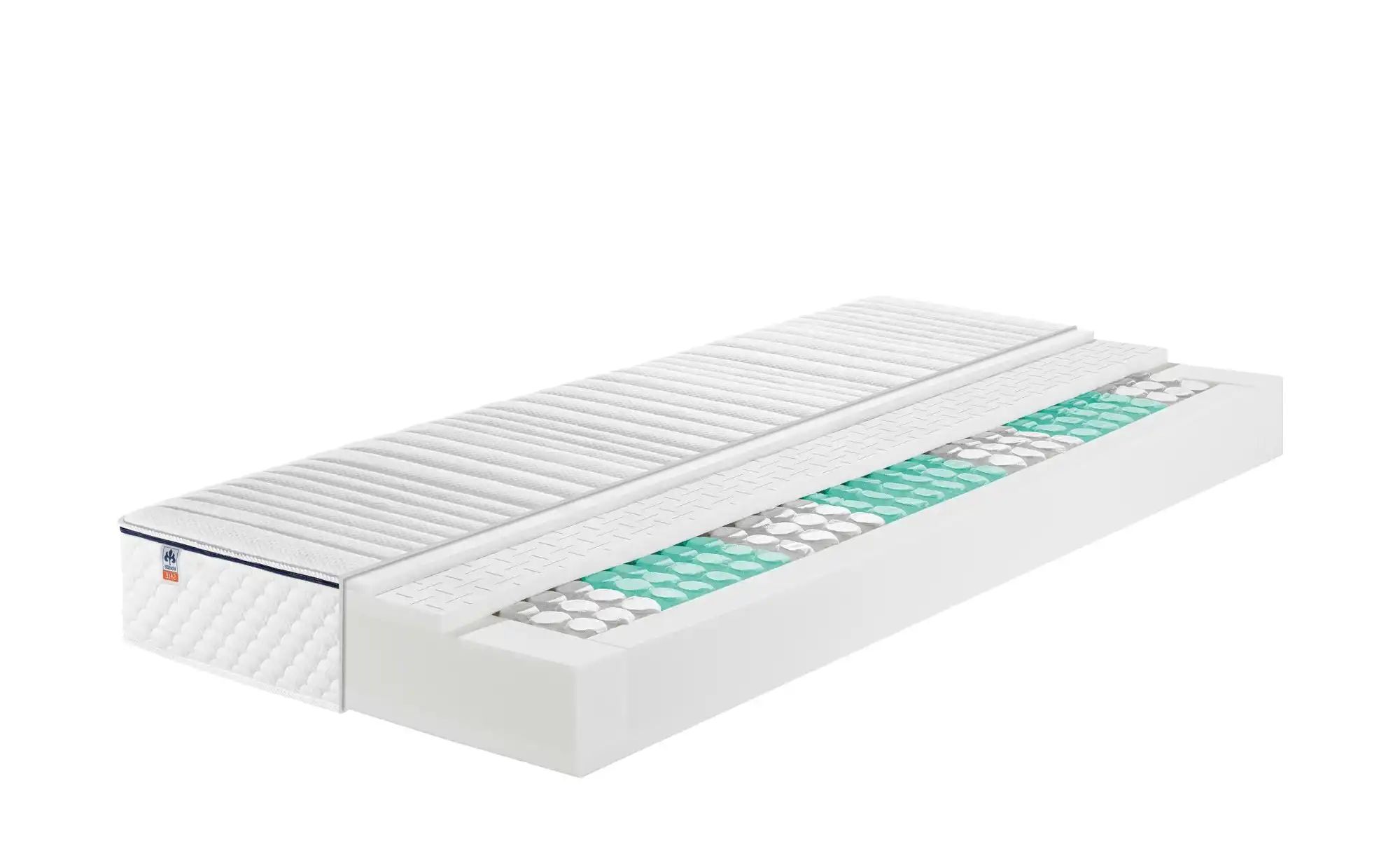 IRISETTE Taschenfederkernmatratze   ¦ weiß ¦ Maße (cm): B: 180 H: 22 Matrat günstig online kaufen