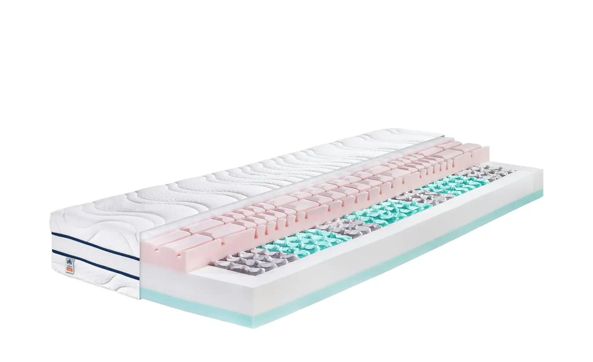 IRISETTE Tonnentaschenfederkernmatratze  Grömitz ¦ weiß ¦ Maße (cm): B: 180 günstig online kaufen