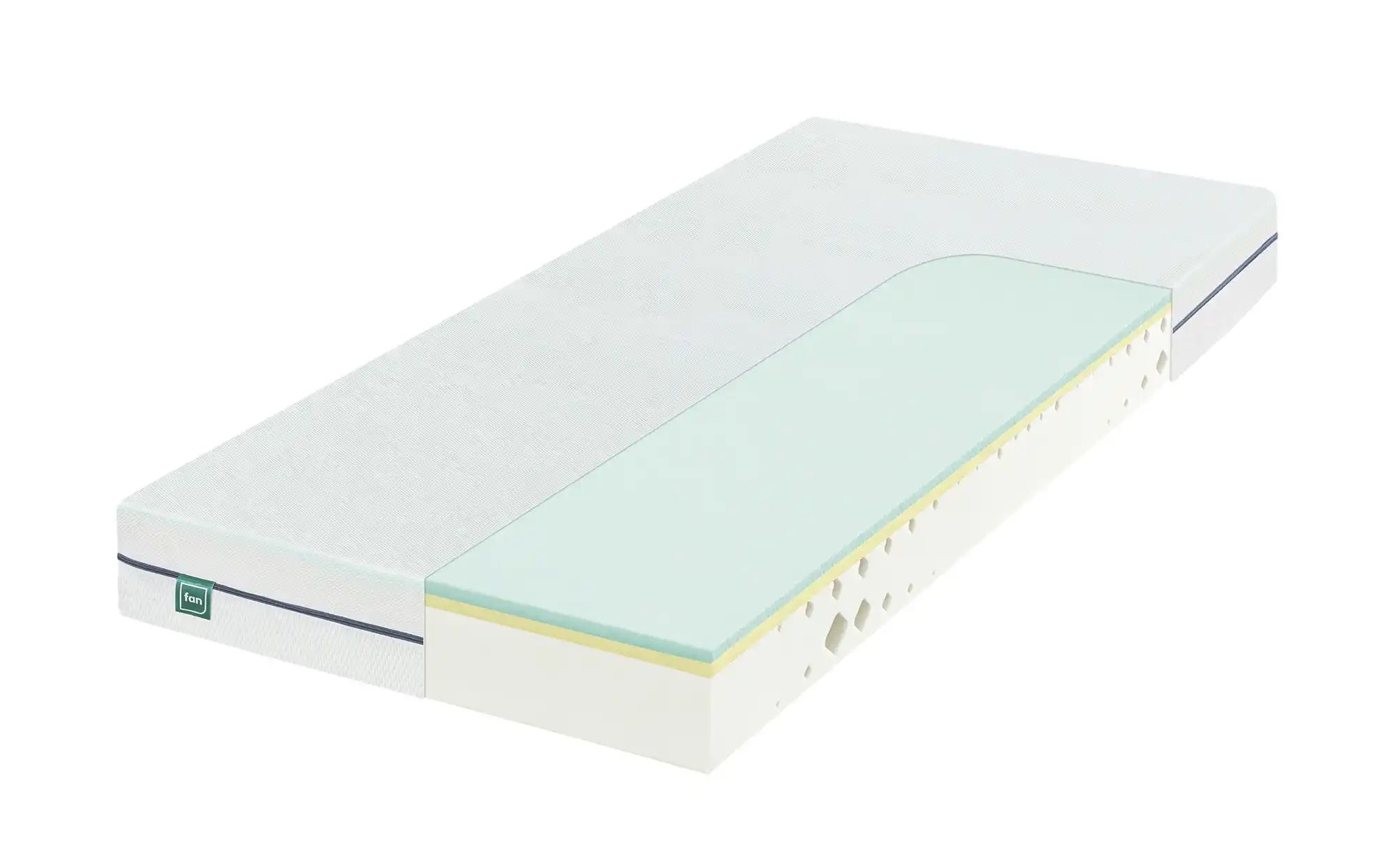 Komfortschaummatratze max foam by fan, 5 Zonen Matratze 90x200 cm, 140x200 günstig online kaufen