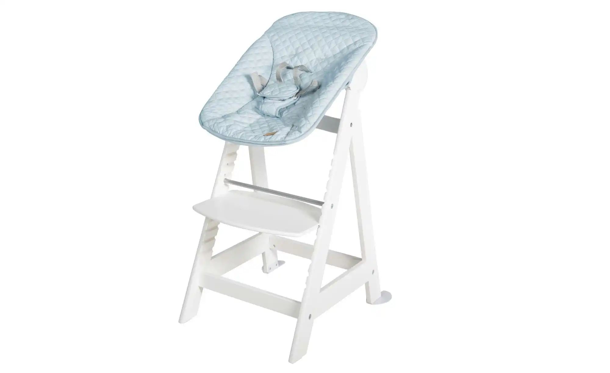 Roba Treppenhochstuhl 2in1  Born Up ¦ weiß ¦ Maße (cm): B: 46 H: 94 Baby > günstig online kaufen