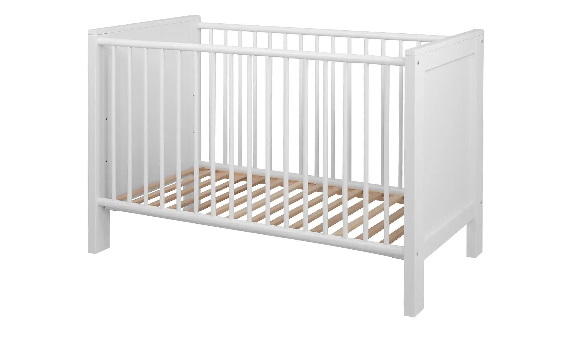 Kinderbett  Laurito ¦ weiß ¦ Maße (cm): B: 77 H: 84 Baby > Babymöbel > Baby günstig online kaufen