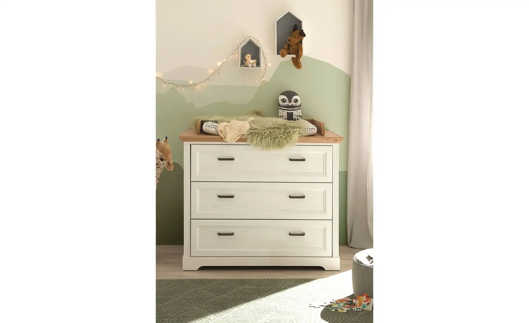 Wickelkommode  Varese ¦ weiß ¦ Maße (cm): B: 112 H: 104 T: 82.0 Baby > Baby günstig online kaufen
