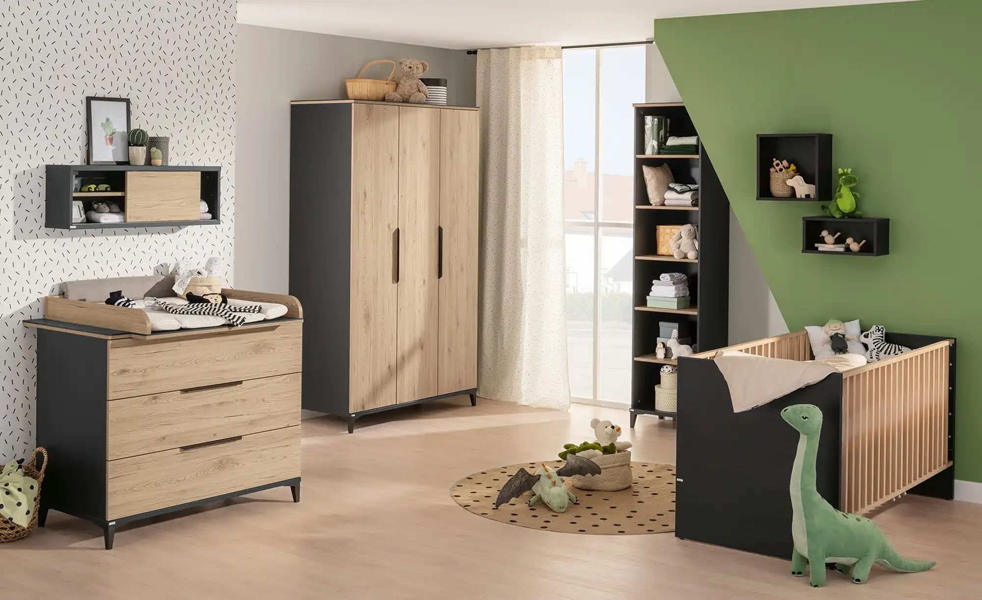 PAIDI Kleiderschrank  Tomke ¦ holzfarben ¦ Maße (cm): B: 123,5 H: 204,6 T: günstig online kaufen
