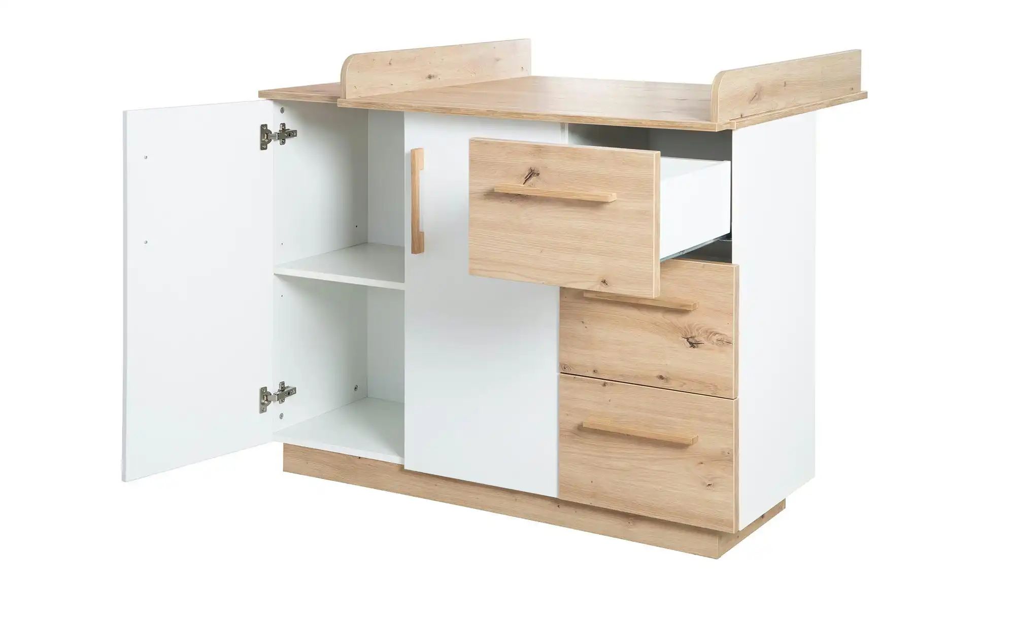 Roba Wickelkommode Lion   ¦ weiß ¦ Maße (cm): B: 117,5 H: 103 Baby > Babymö günstig online kaufen