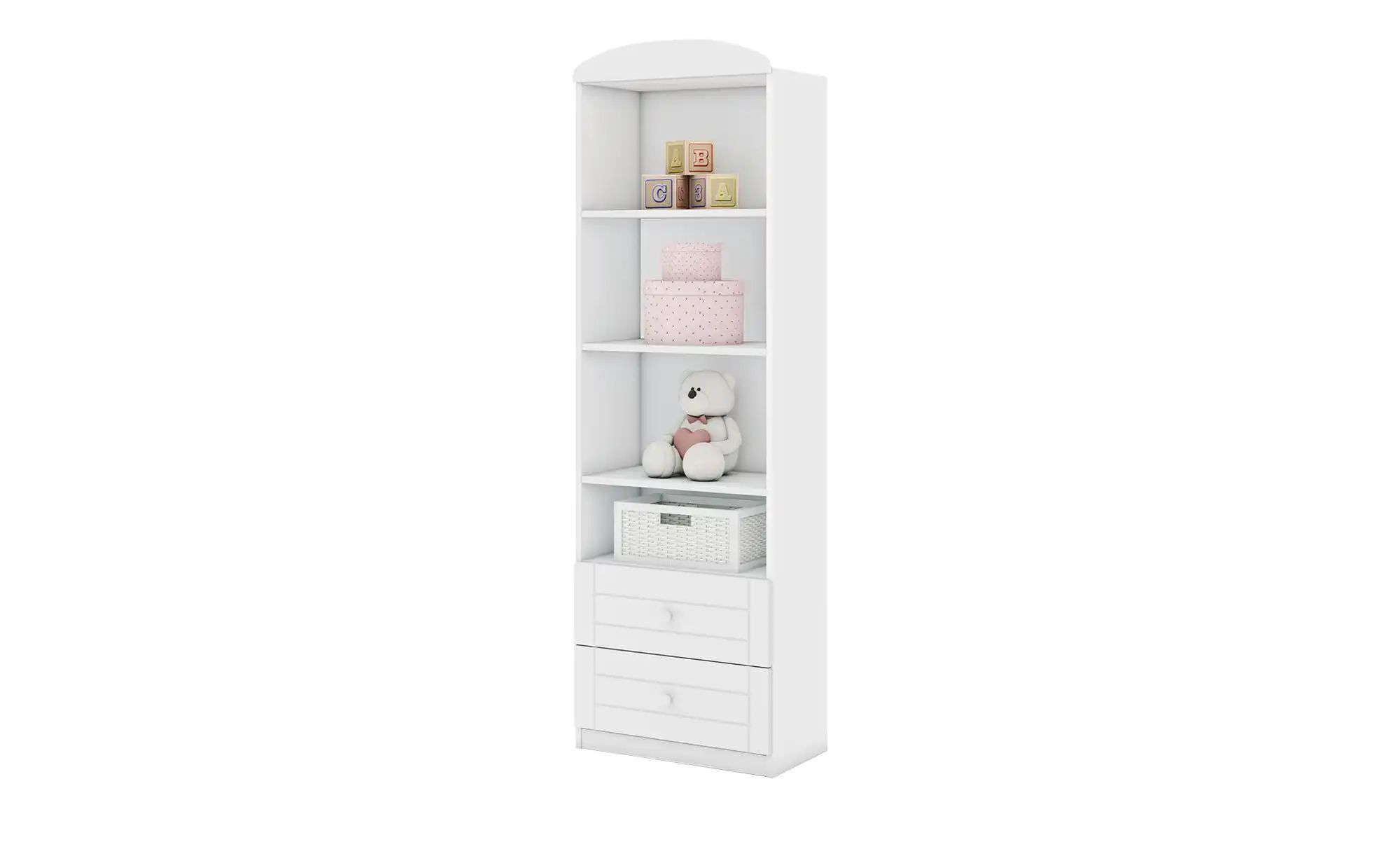 Regal  Nordic White ¦ weiß ¦ Maße (cm): B: 59,5 H: 181 T: 34 Regale > Stand günstig online kaufen