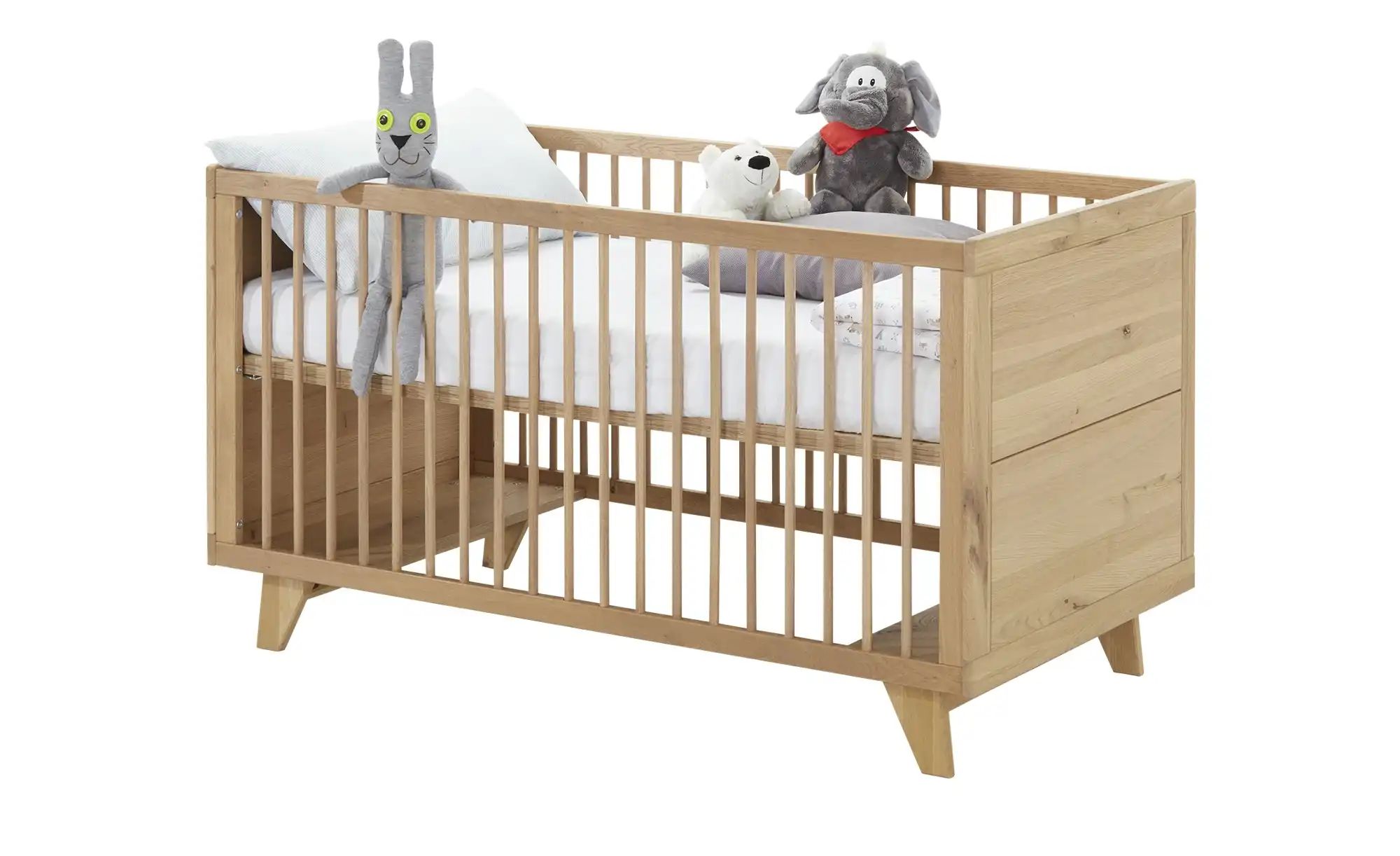 smart Babybett  Oslo ¦ holzfarben ¦ Maße (cm): B: 76 H: 80 Baby > Babymöbel günstig online kaufen